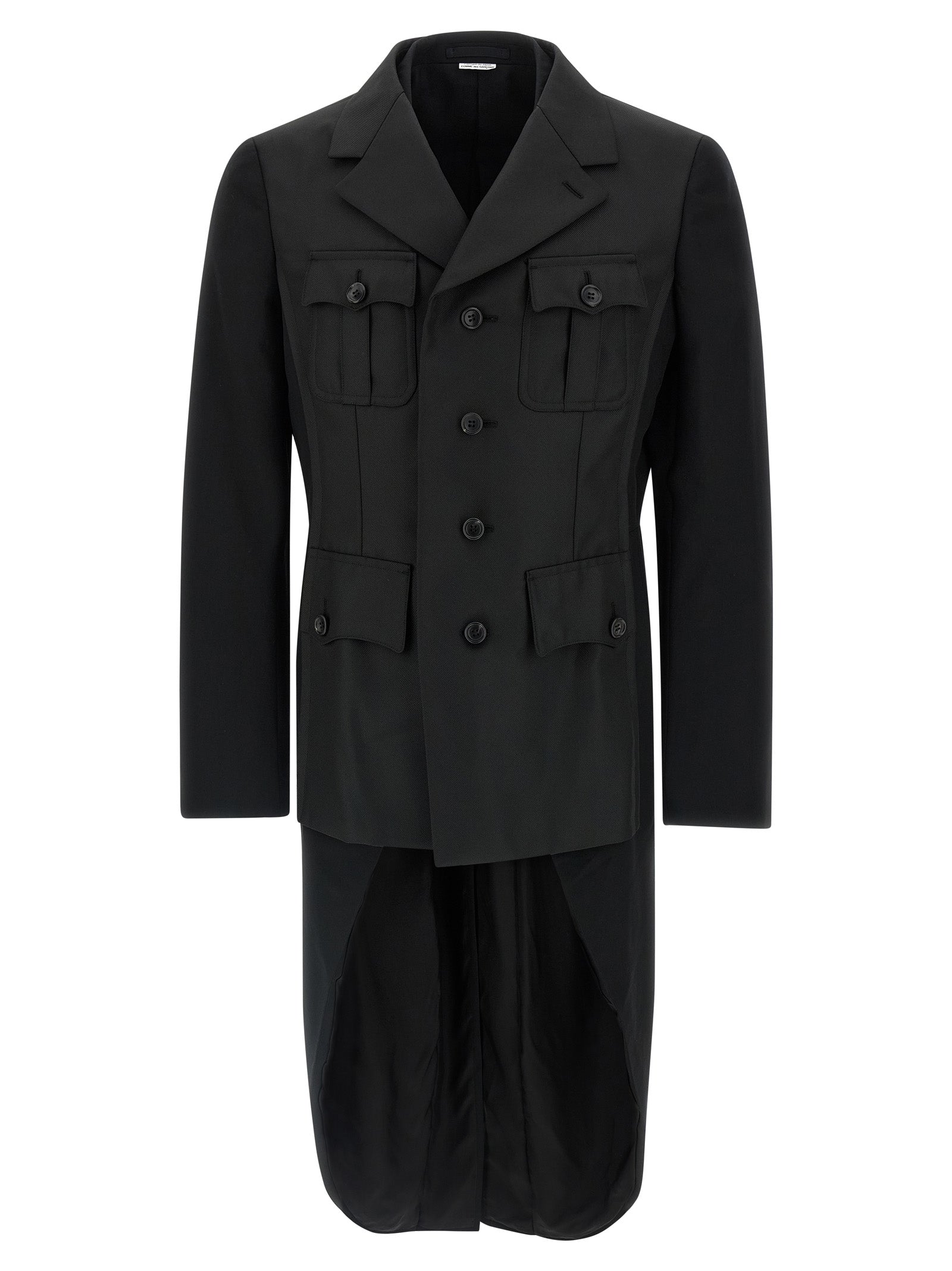 Comme Des Garçons Homme Plus Double Layer Blazer Jacket