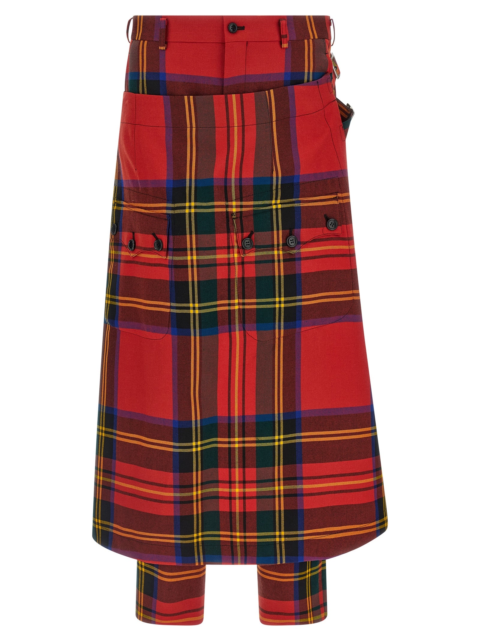 Comme Des Garçons Homme Plus Tartan Pants