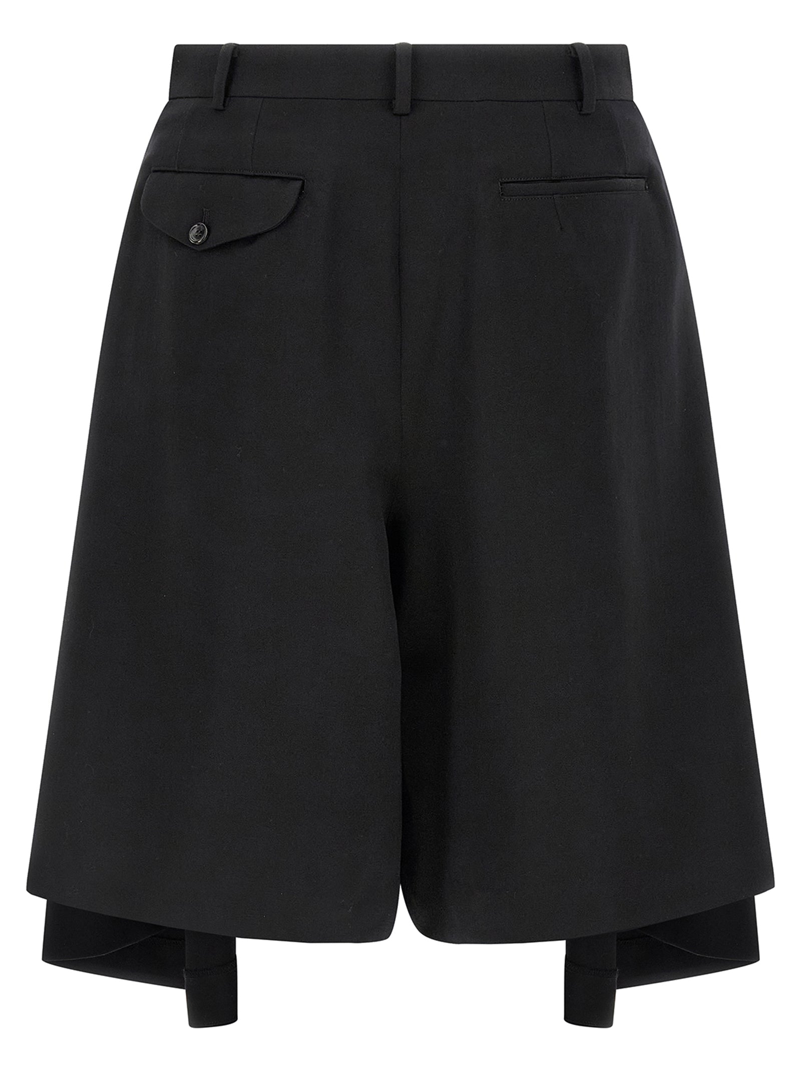 Comme Des Garçons Homme Plus Extra Loose Leg Bermuda Shorts
