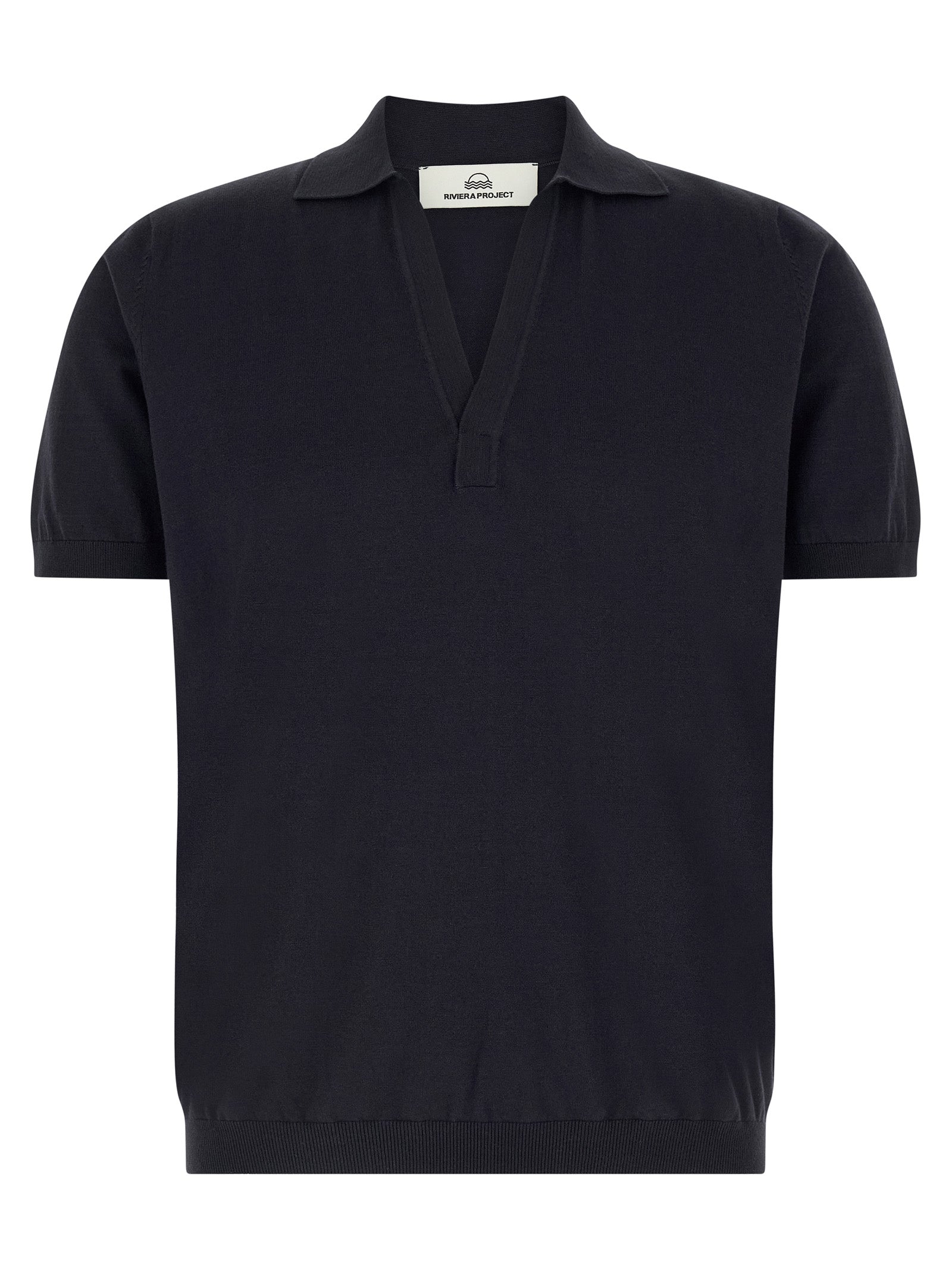 Riviera Project Open Collar Polo Shirt