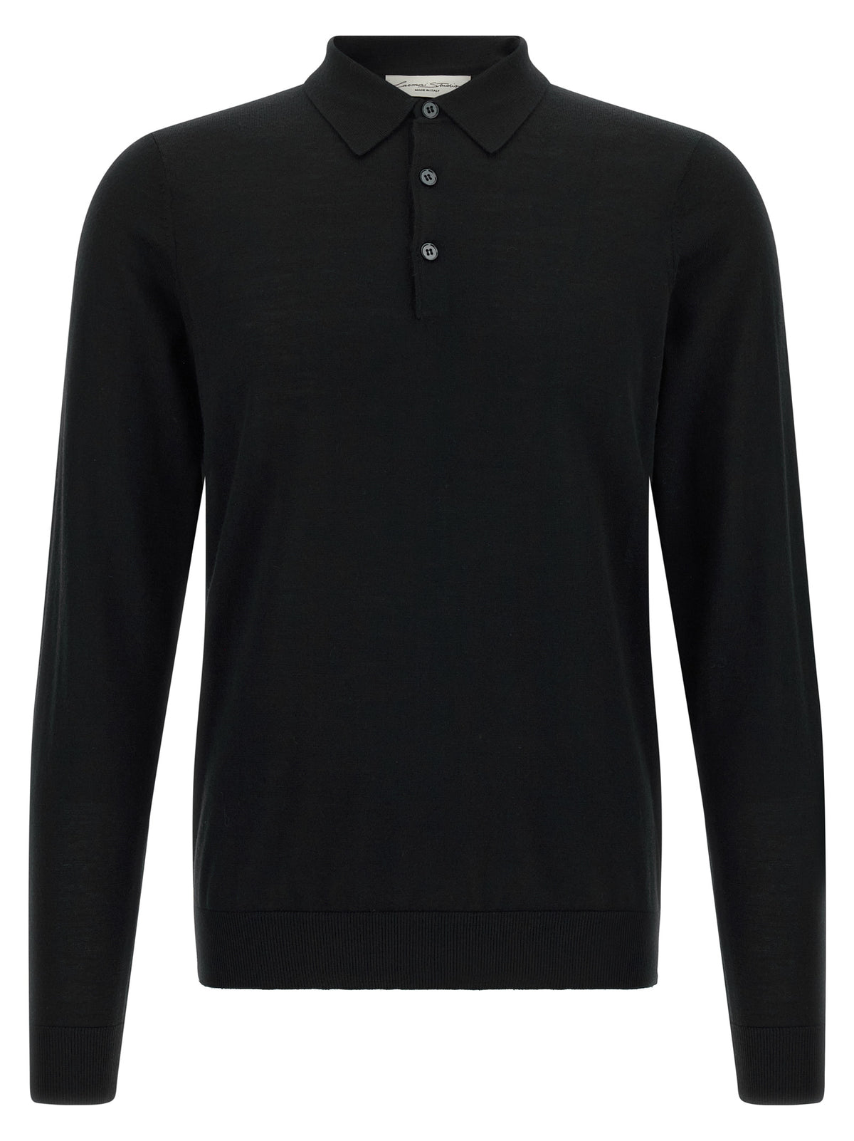 Larmeri Studio Merino Wool Polo Shirt