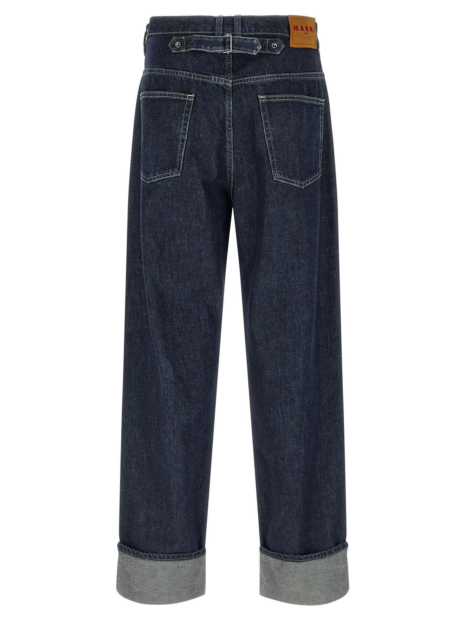Marni Logo Embroidery Jeans