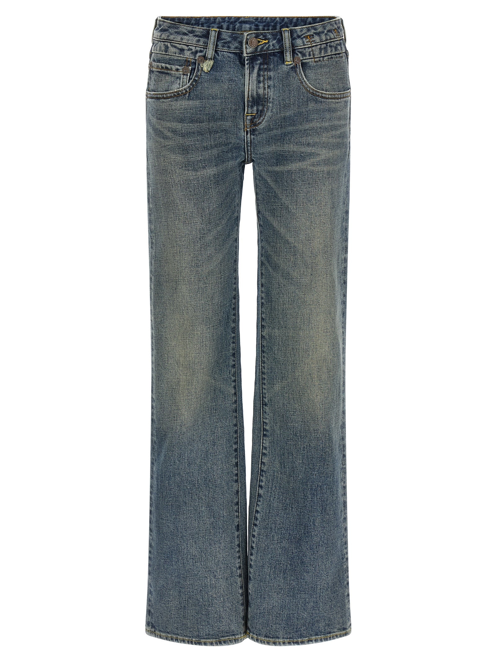 R13 'Boy Flare' Jeans