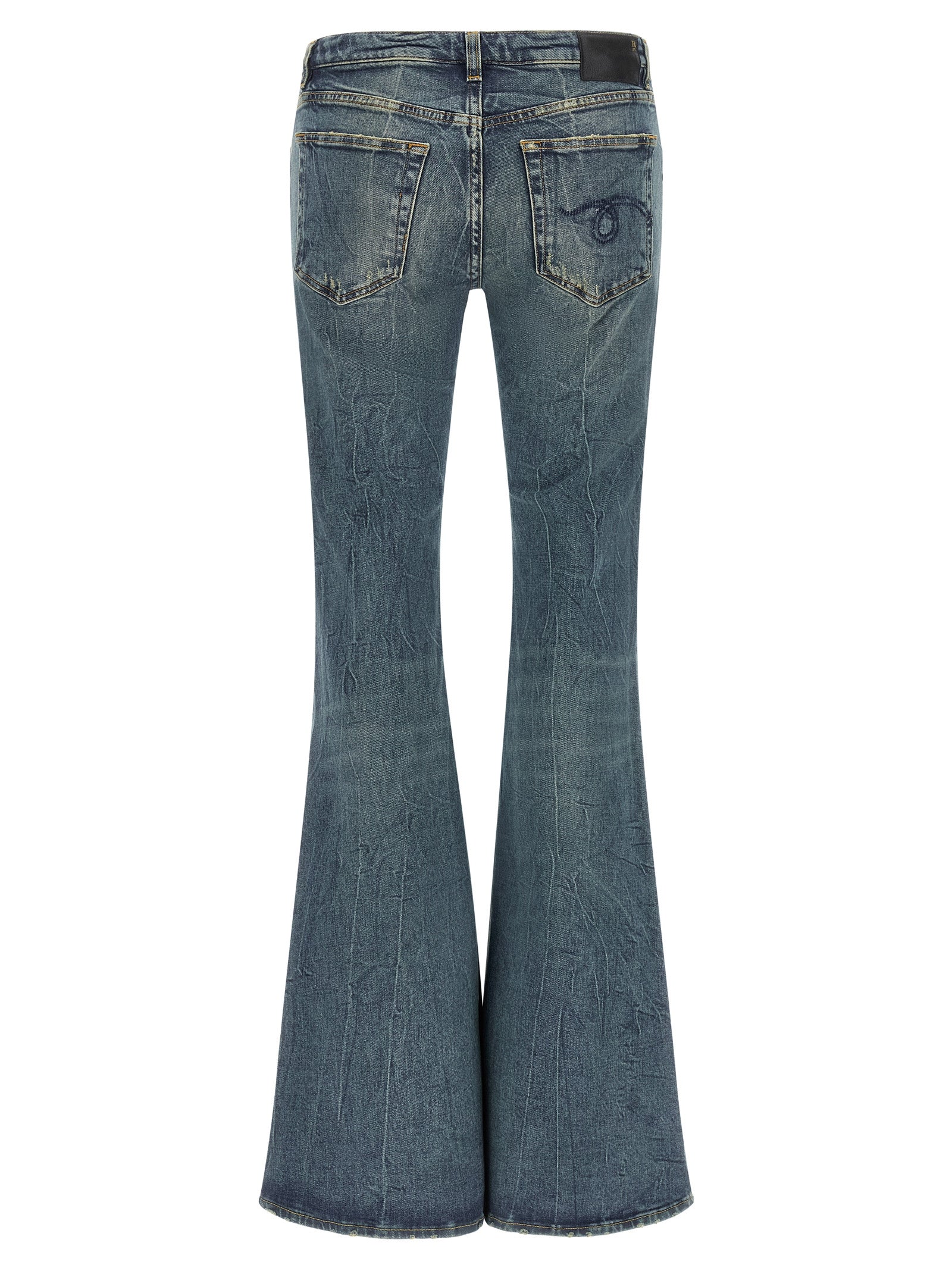 R13 'Overflow Boy Flare' Jeans