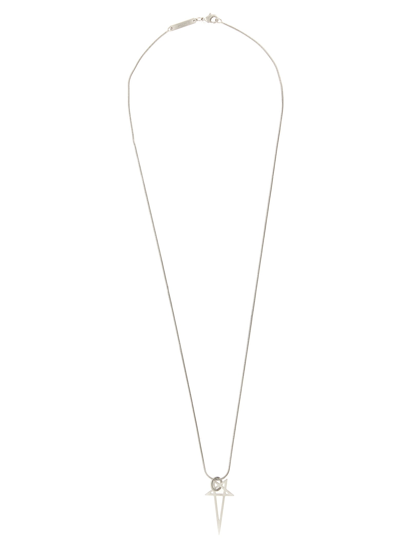Rick Owens 'Pentagram' Necklace