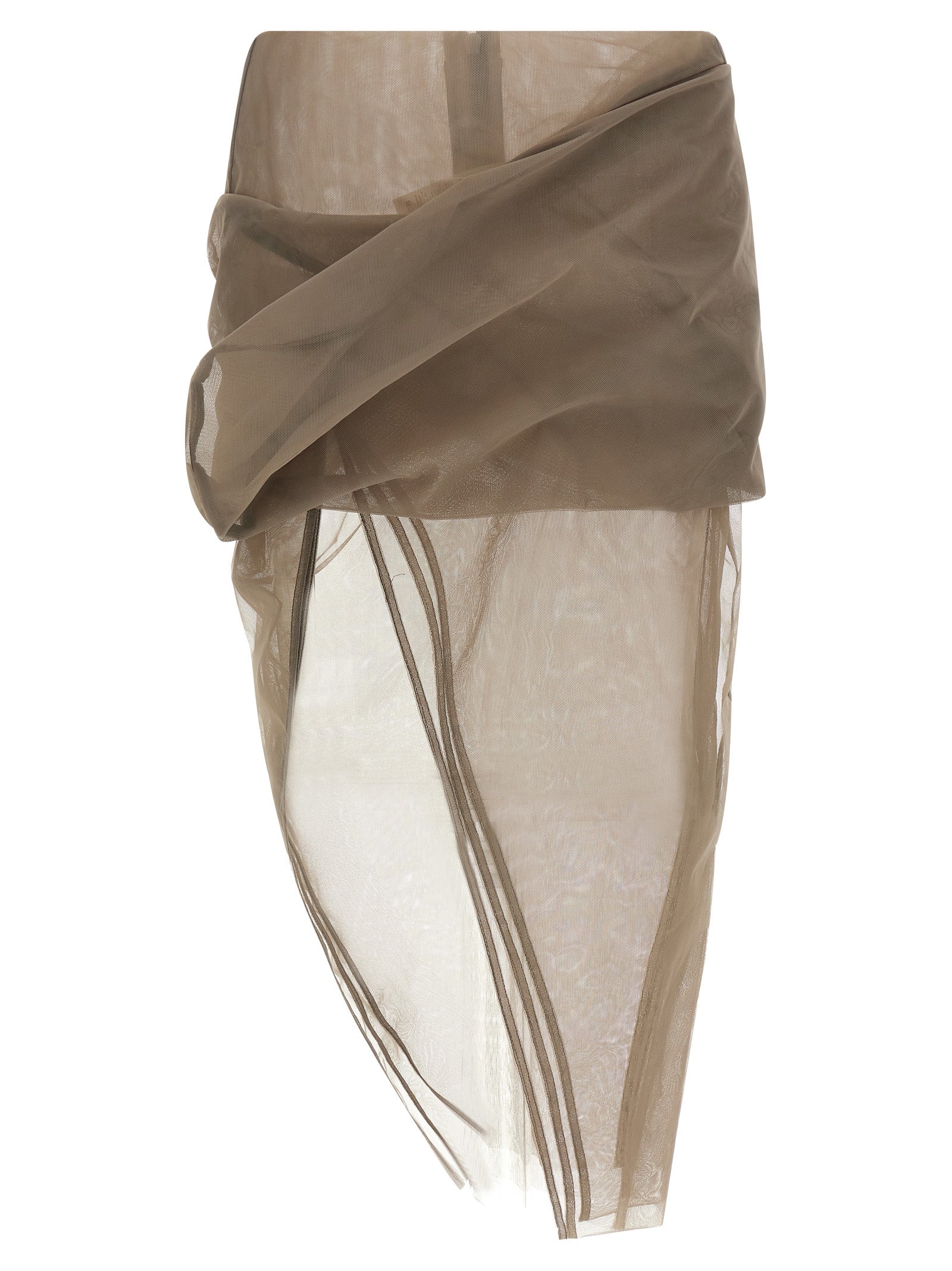 Rick Owens 'Draped Calf' Skirt