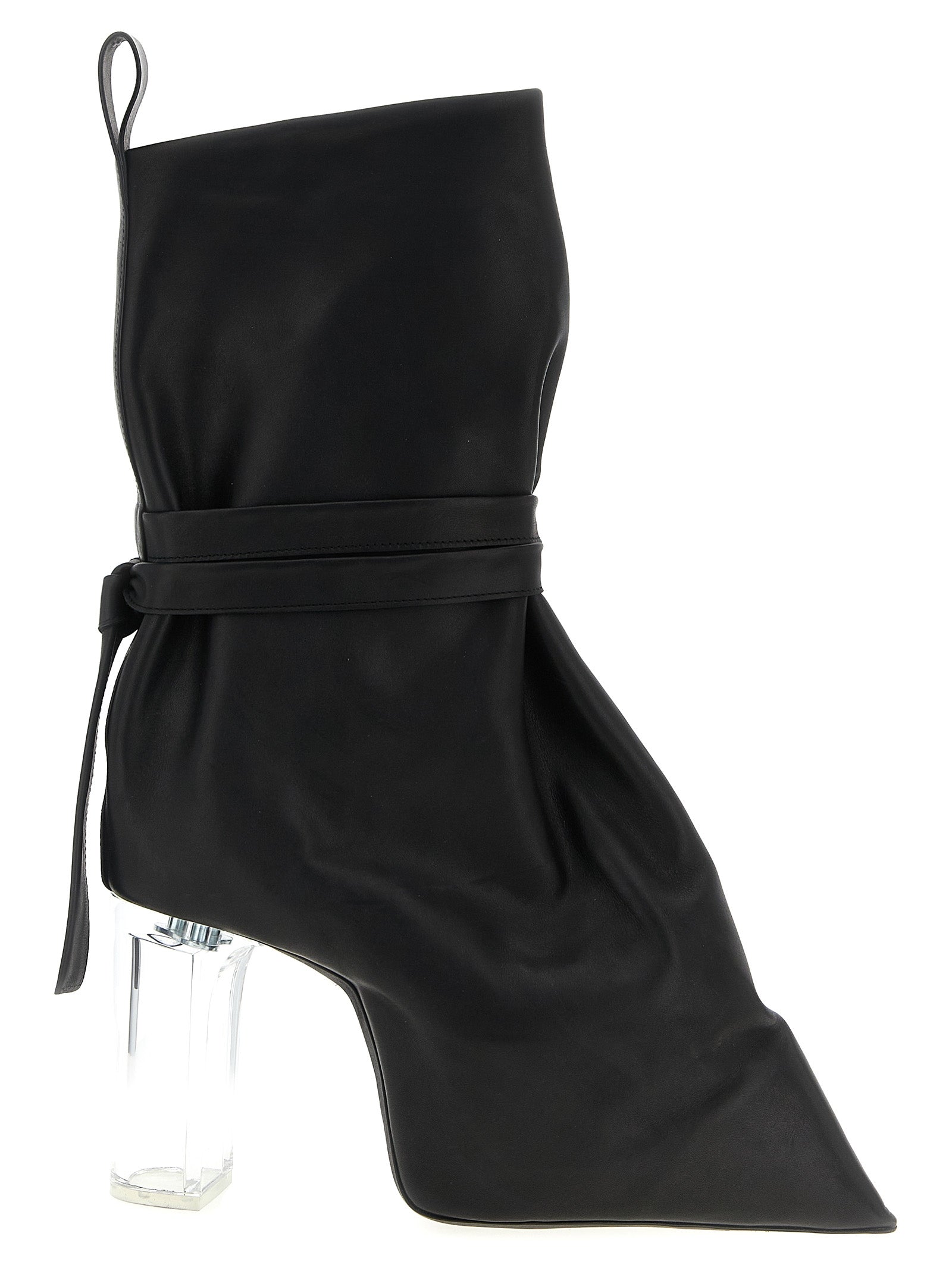 Rick Owens 'Tied Taco Kiss' Ankle Boots