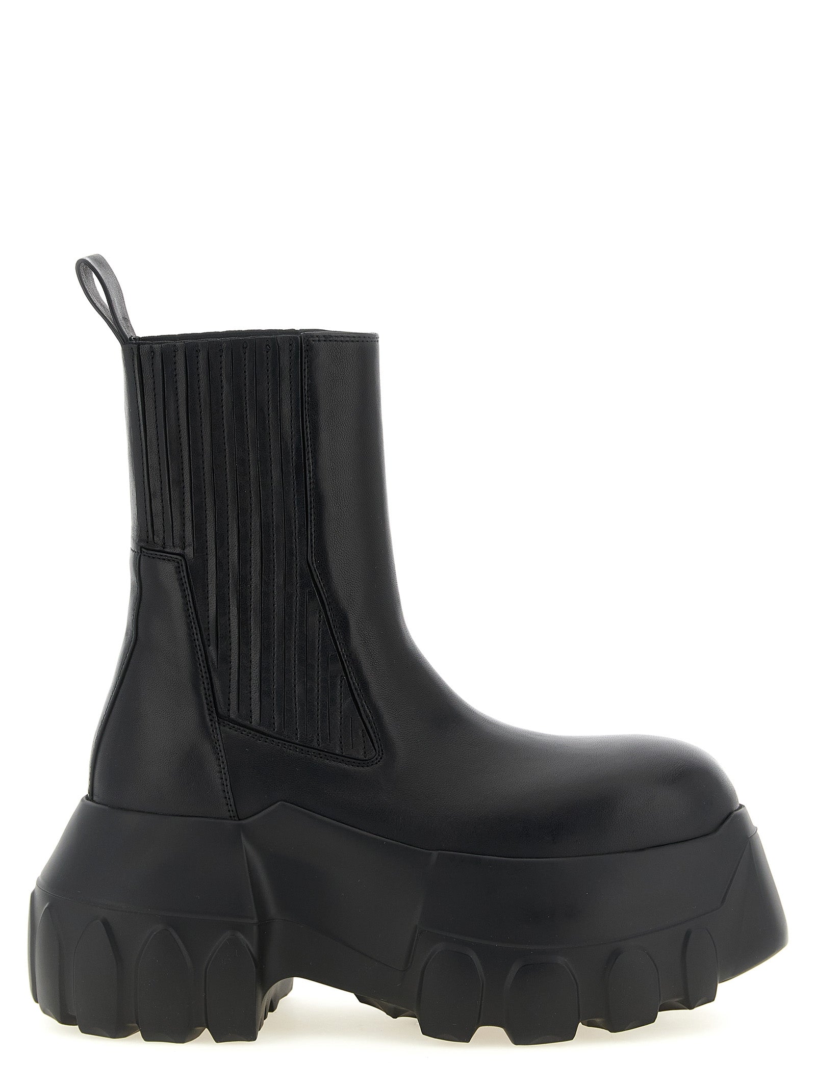 Rick Owens 'Beatle Mega Tractor' Ankle Boots