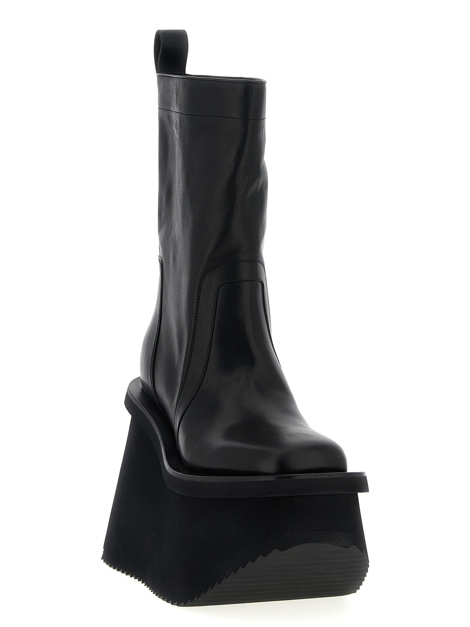 Rick Owens 'Factory' Ankle Boots
