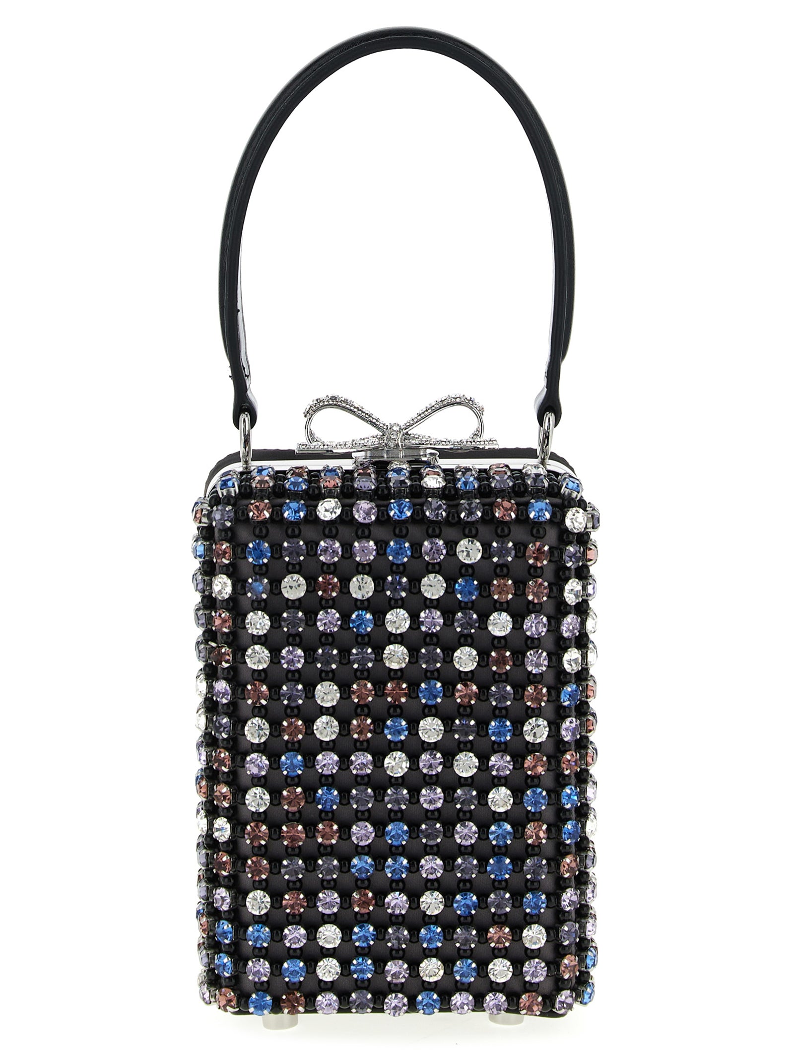 Self Portrait 'Multi Crystal Chainmail' Handbag