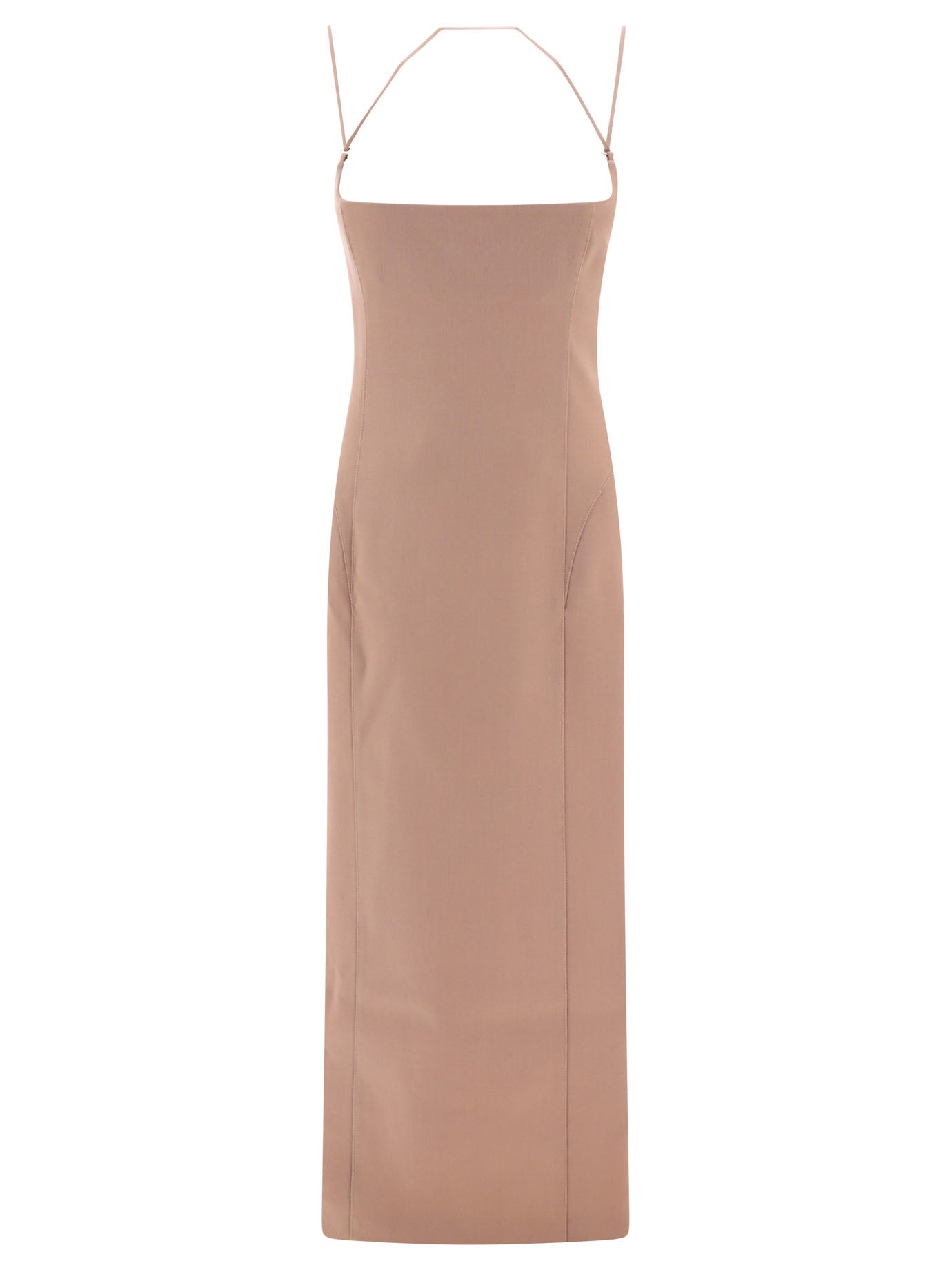The Attico Gabardine Midi Dress