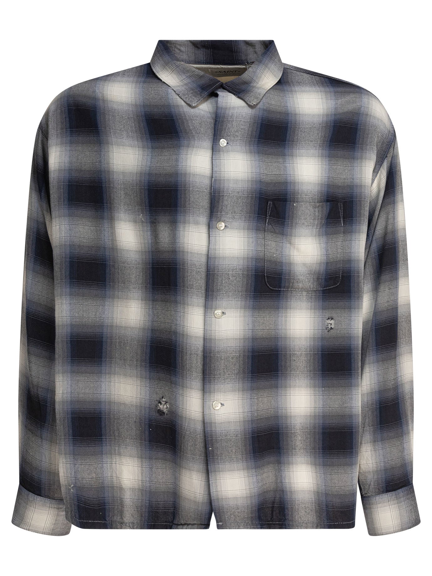 ©SAINT M×××××× Rayon Check Shirt