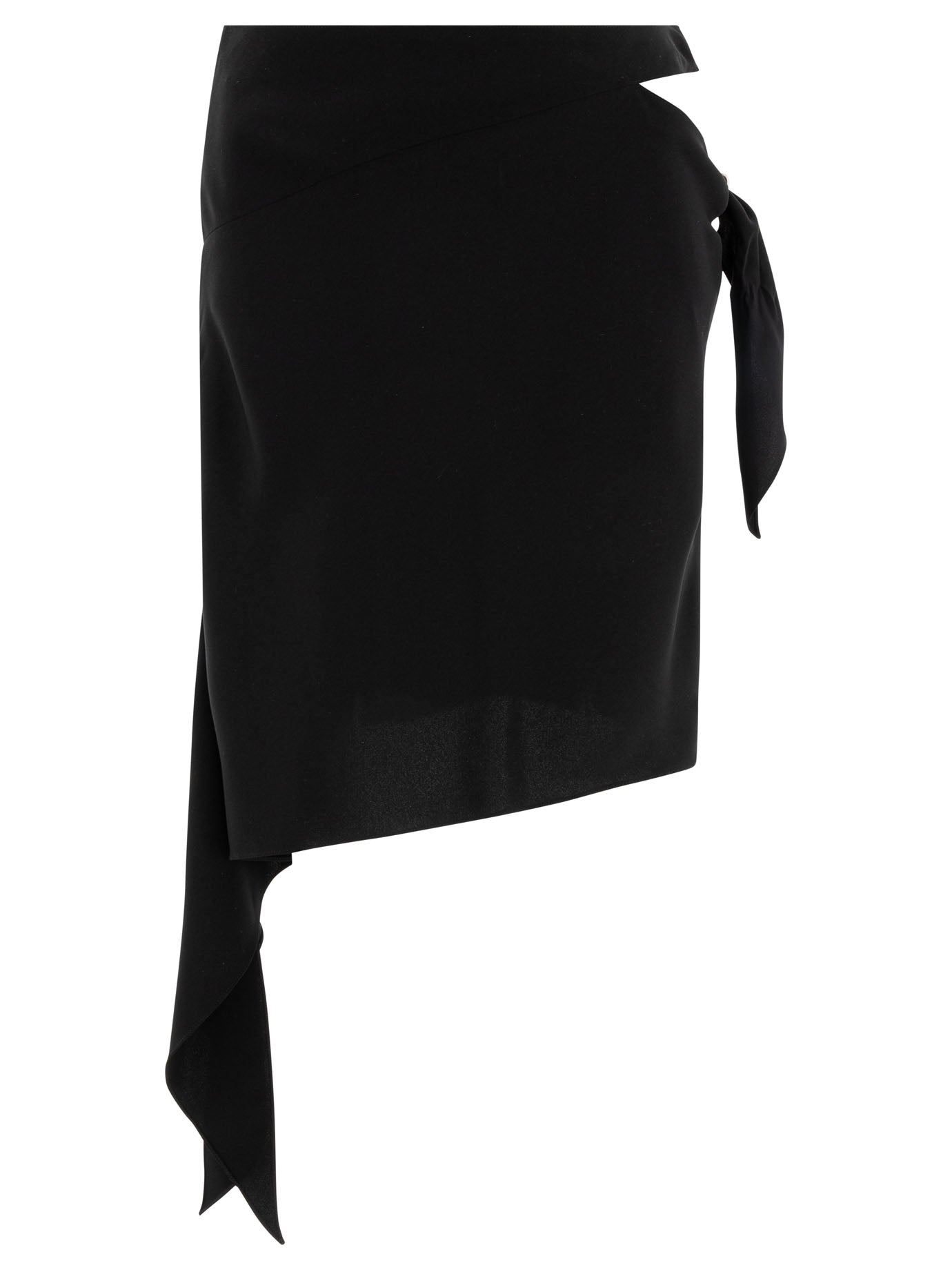 Courrèges Cut Out Skirt With Knot