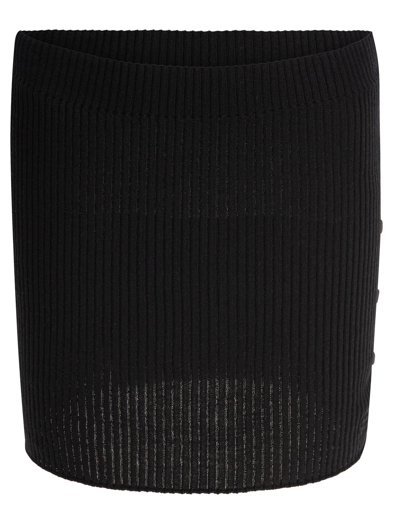 Courrèges Cotton And Merino Wool Miniskirt