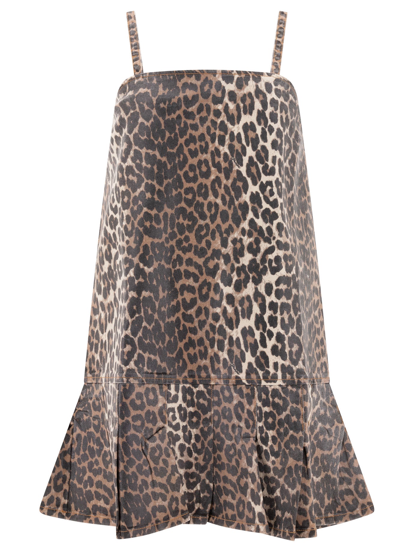 Ganni Leopard Dress