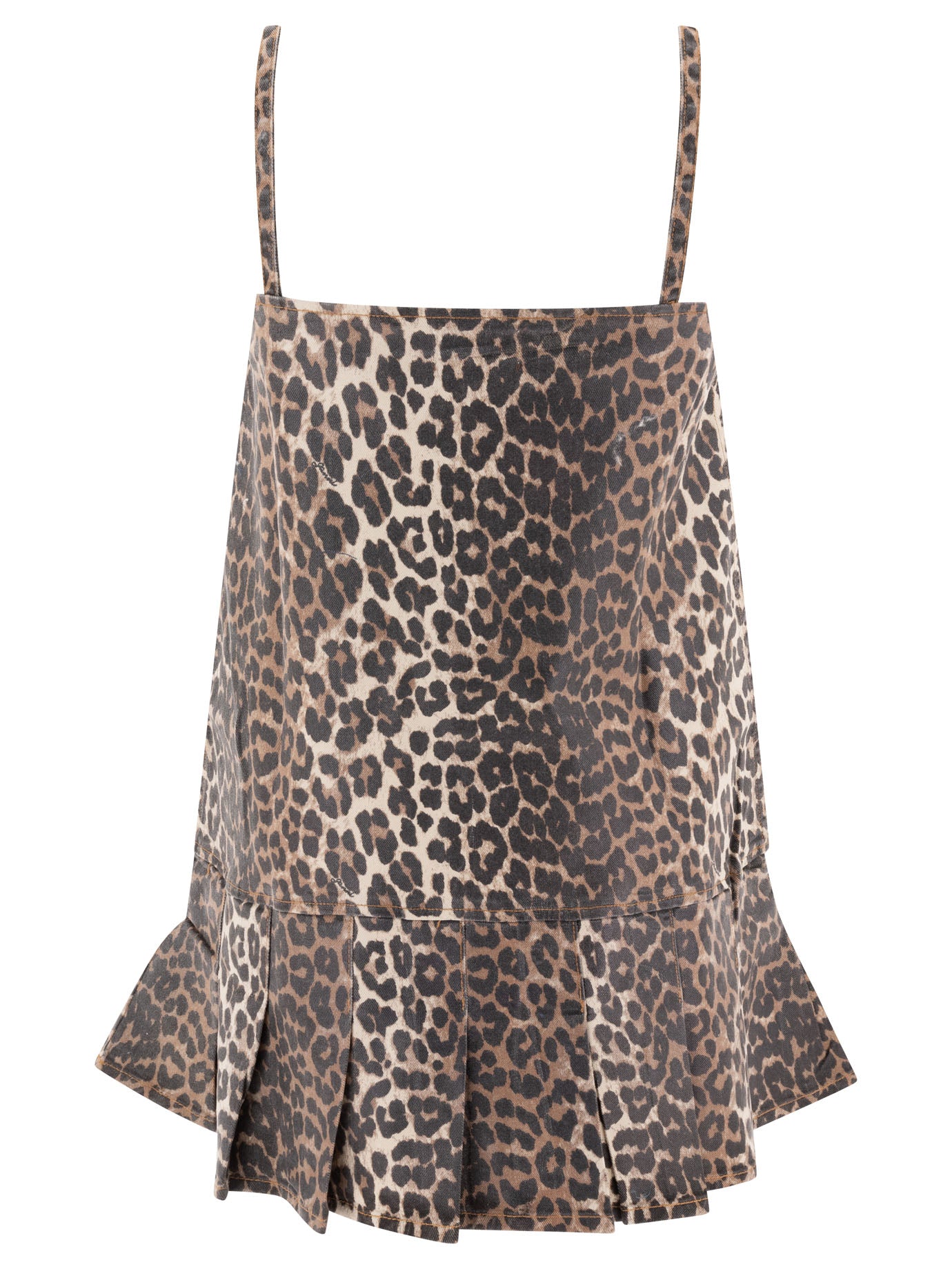 Ganni Leopard Dress