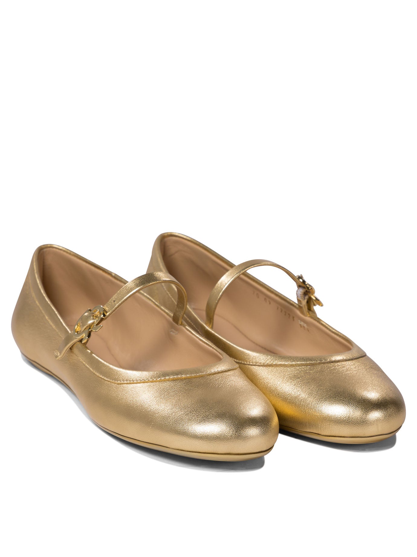 Gianvito Rossi Carla Mary Jane Ballet Flats