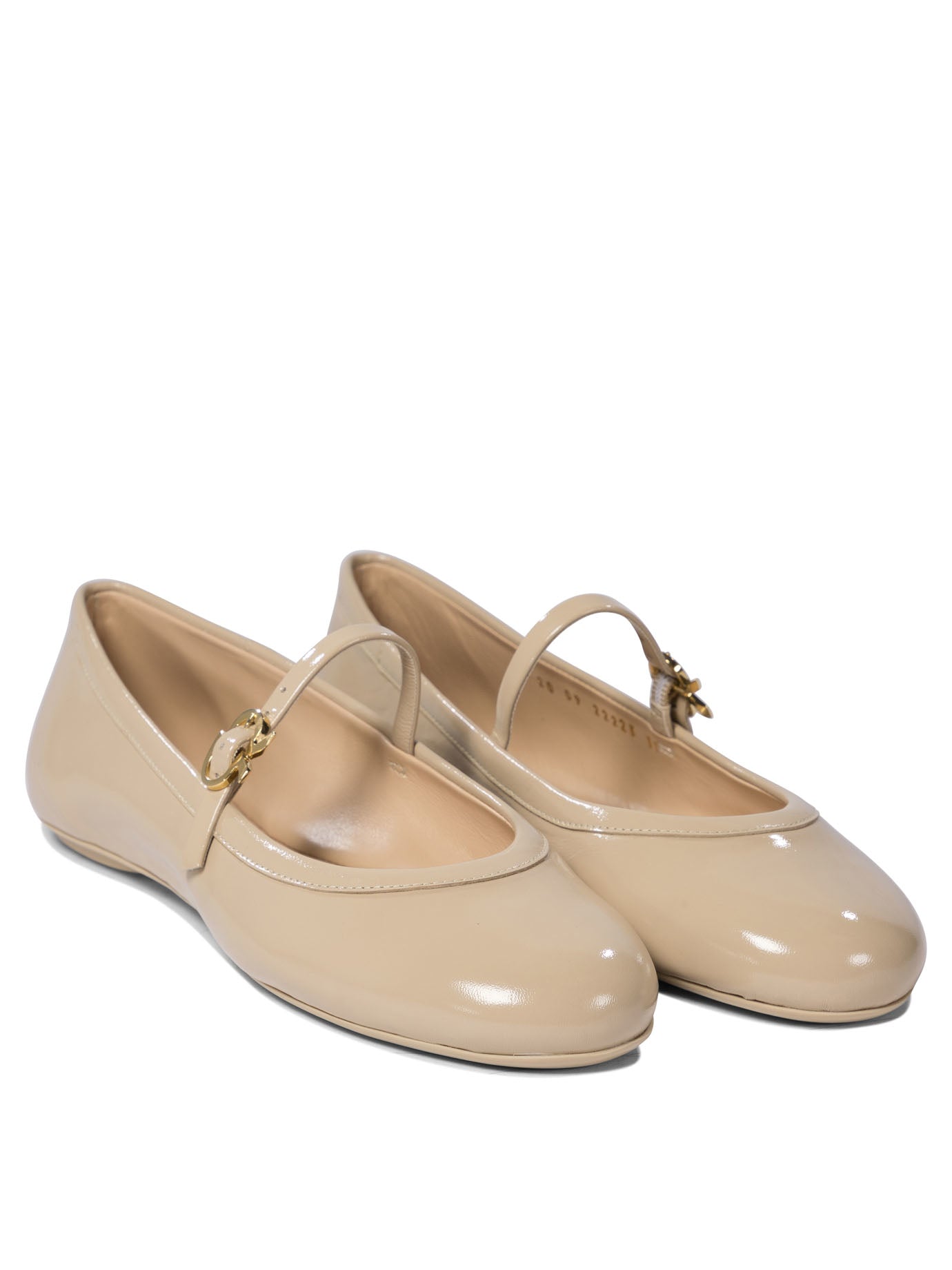 Gianvito Rossi Carla Mary Jane Ballet Flats