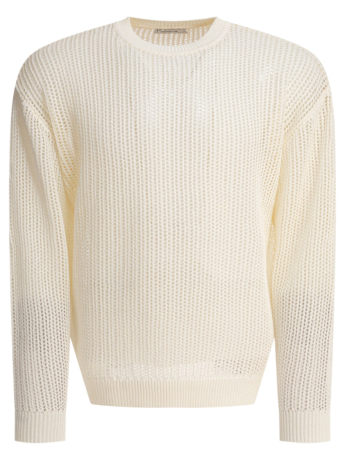 nonnative Cotton Blend Crewneck Sweater