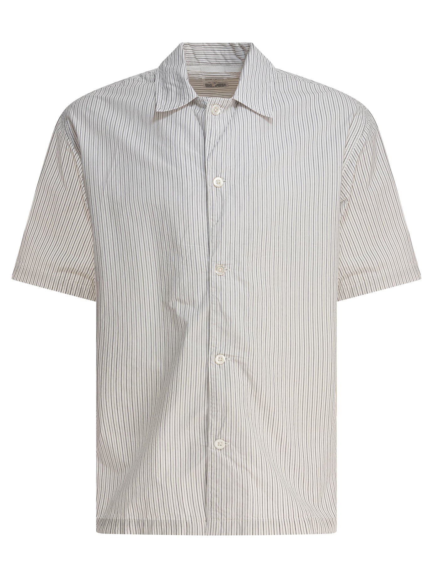 Norse Projects Mads Poplin Stripe Ss Shirt