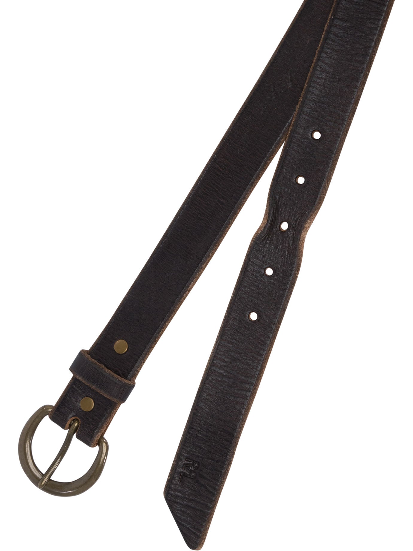 RRL by Ralph Lauren Hammered Leather Belt