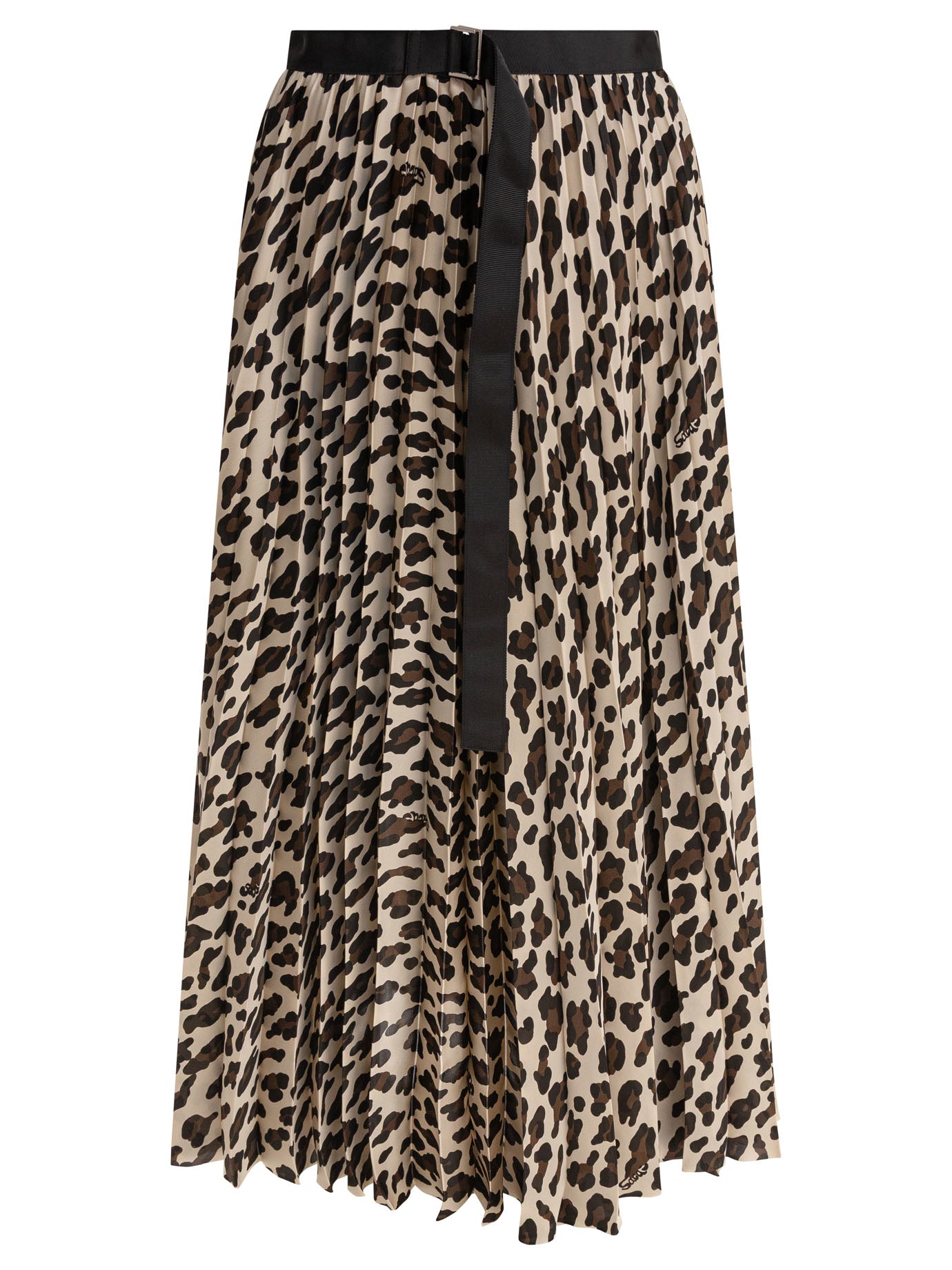Sacai Leopard Skirt