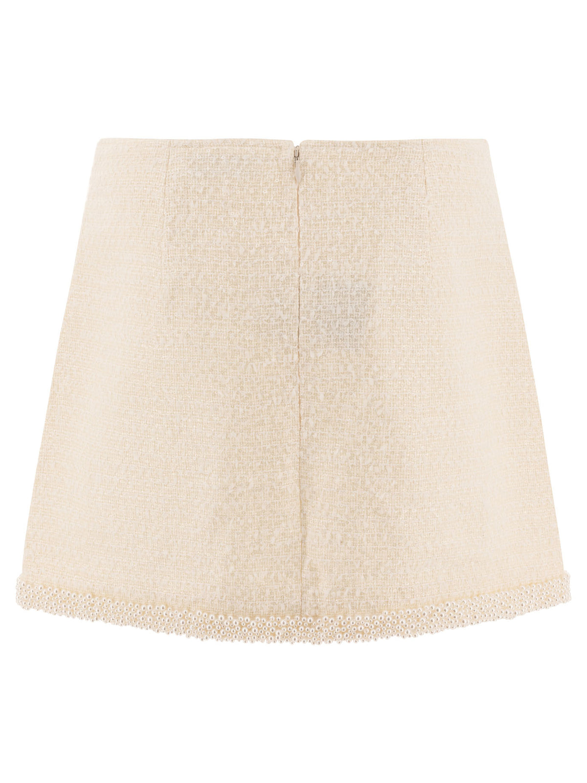 Self-portrait Beaded Miniskirt