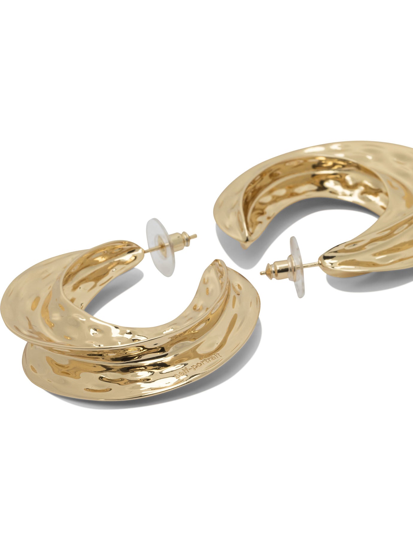 Self-portrait Hoop Earrings