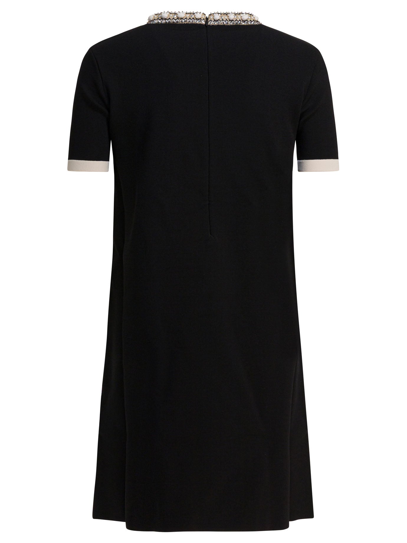 Valentino Embellished Choker Dress