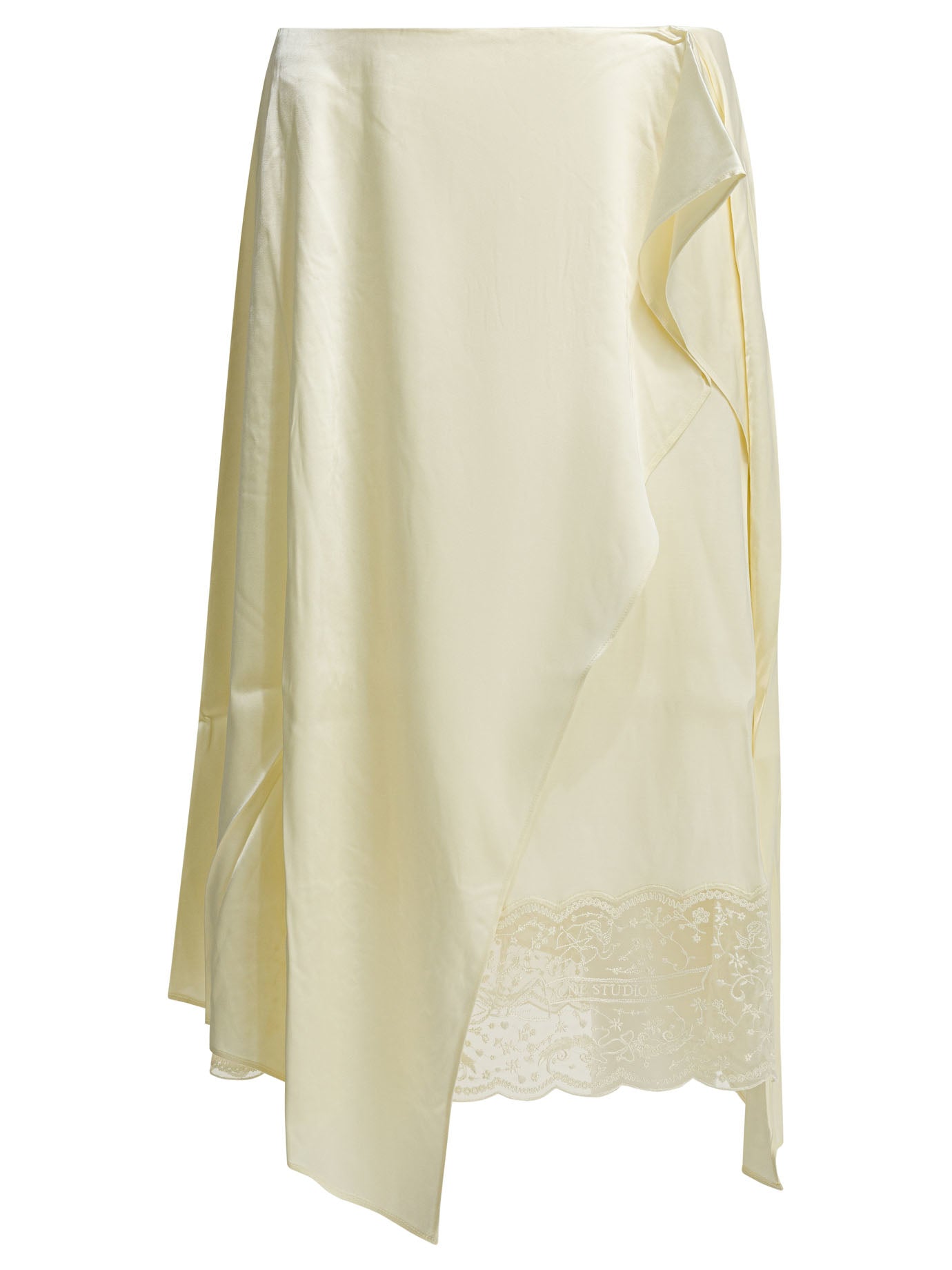 Acne Studios Asymmetrical Midi Skirt