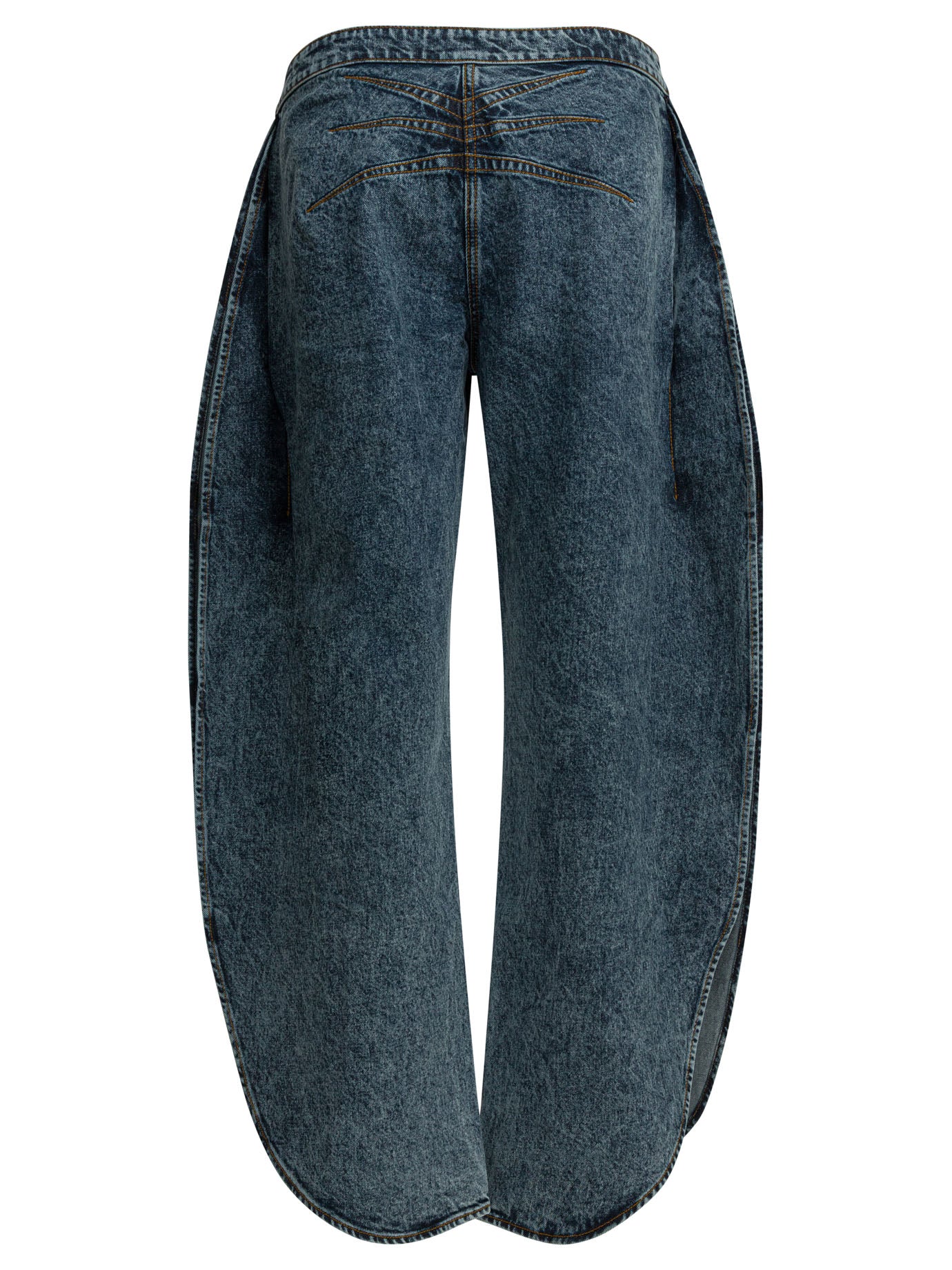 Alaïa Wide Leg Jeans