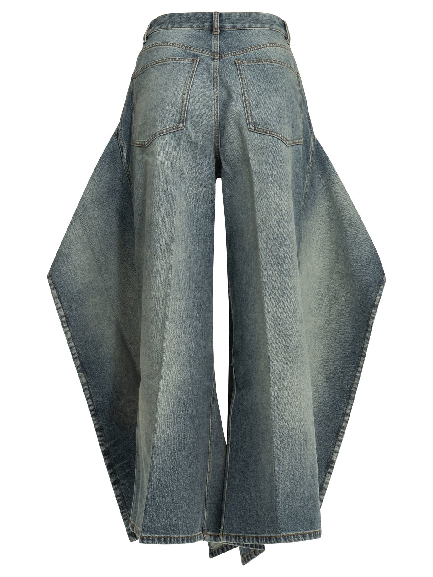 Alaïa Wide Leg Jeans