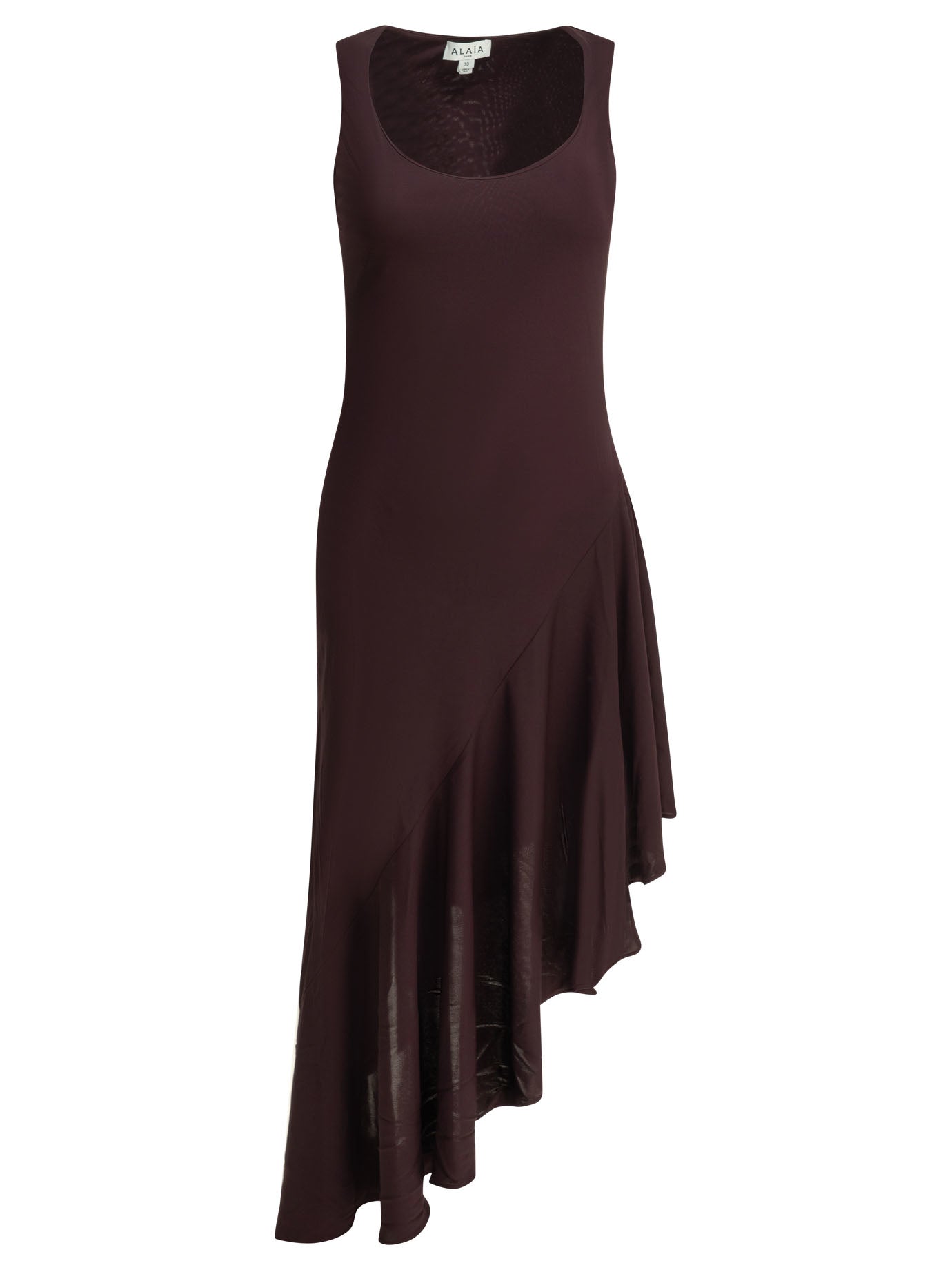 Alaïa Asymmetrical Midi Dress