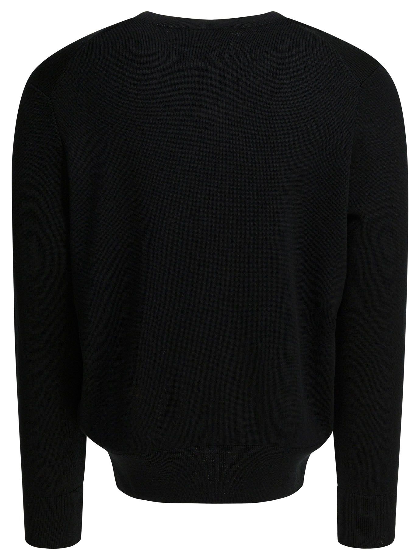 Ami Paris Crew-Neck Sweater With Logo