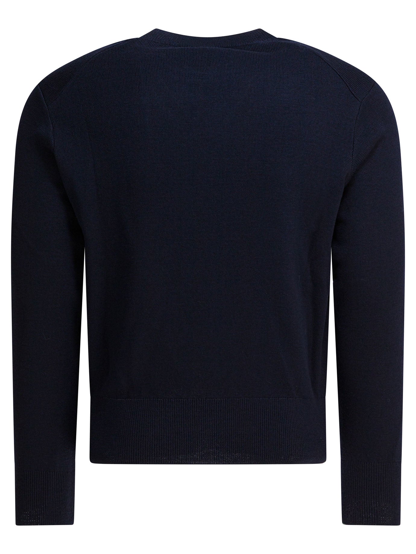 Ami Paris Wool Crewneck Sweater