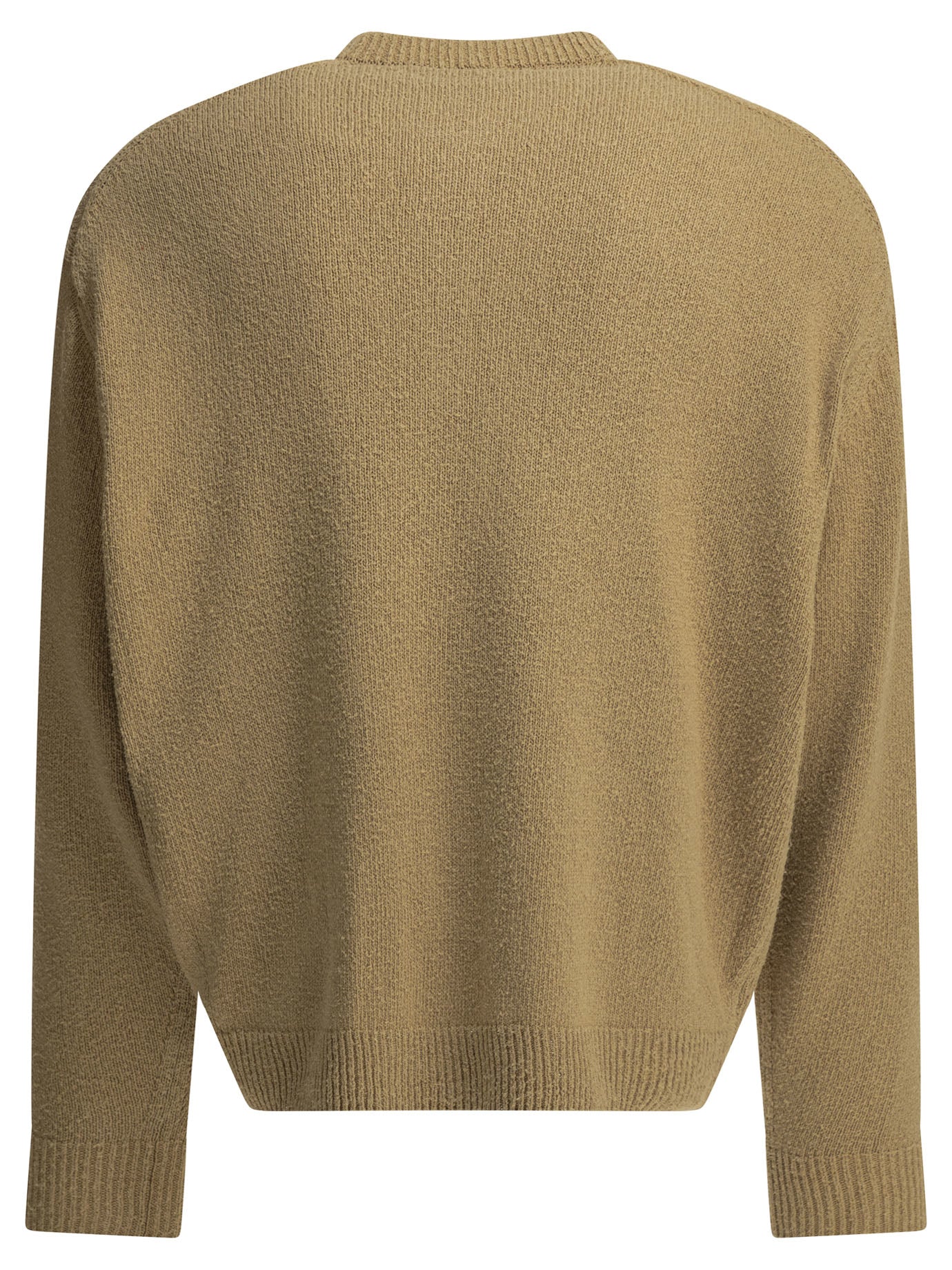 A.Presse Crew-Neck Sweater With Buttons