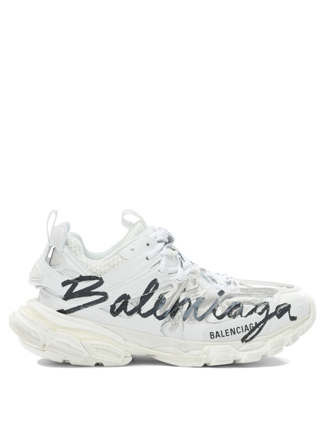 Balenciaga Track Signature Low Top Sneakers