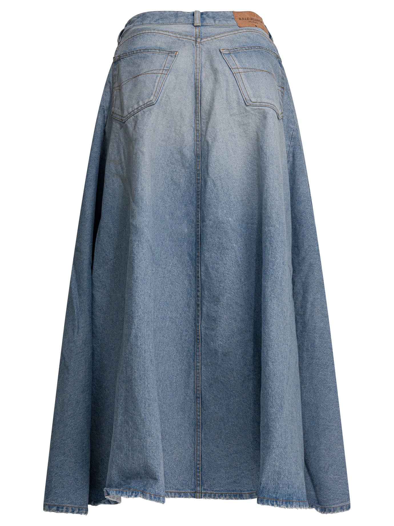 Balenciaga Godet Long Skirt