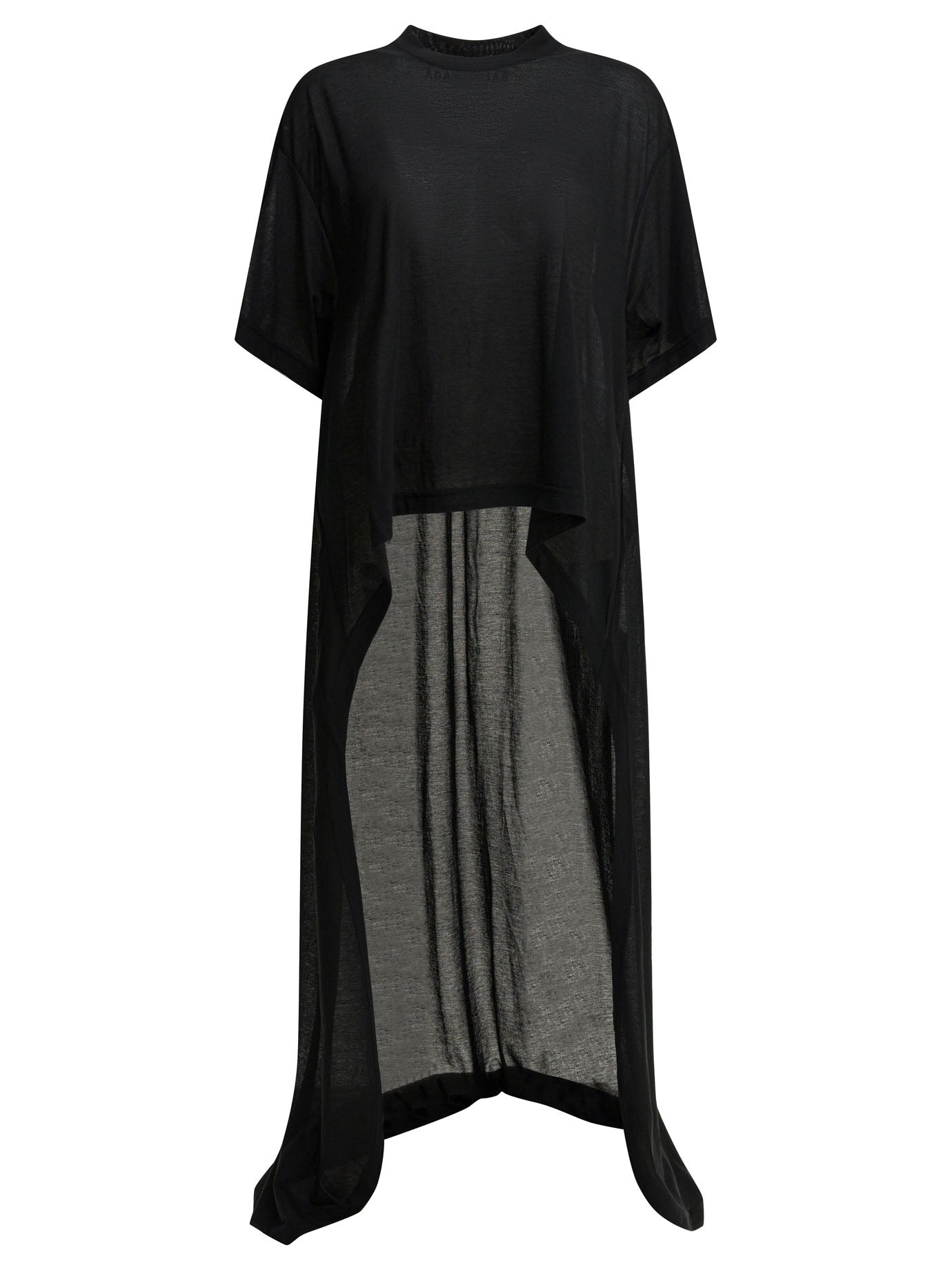 Balenciaga Crew-Neck T-Shirt With Train