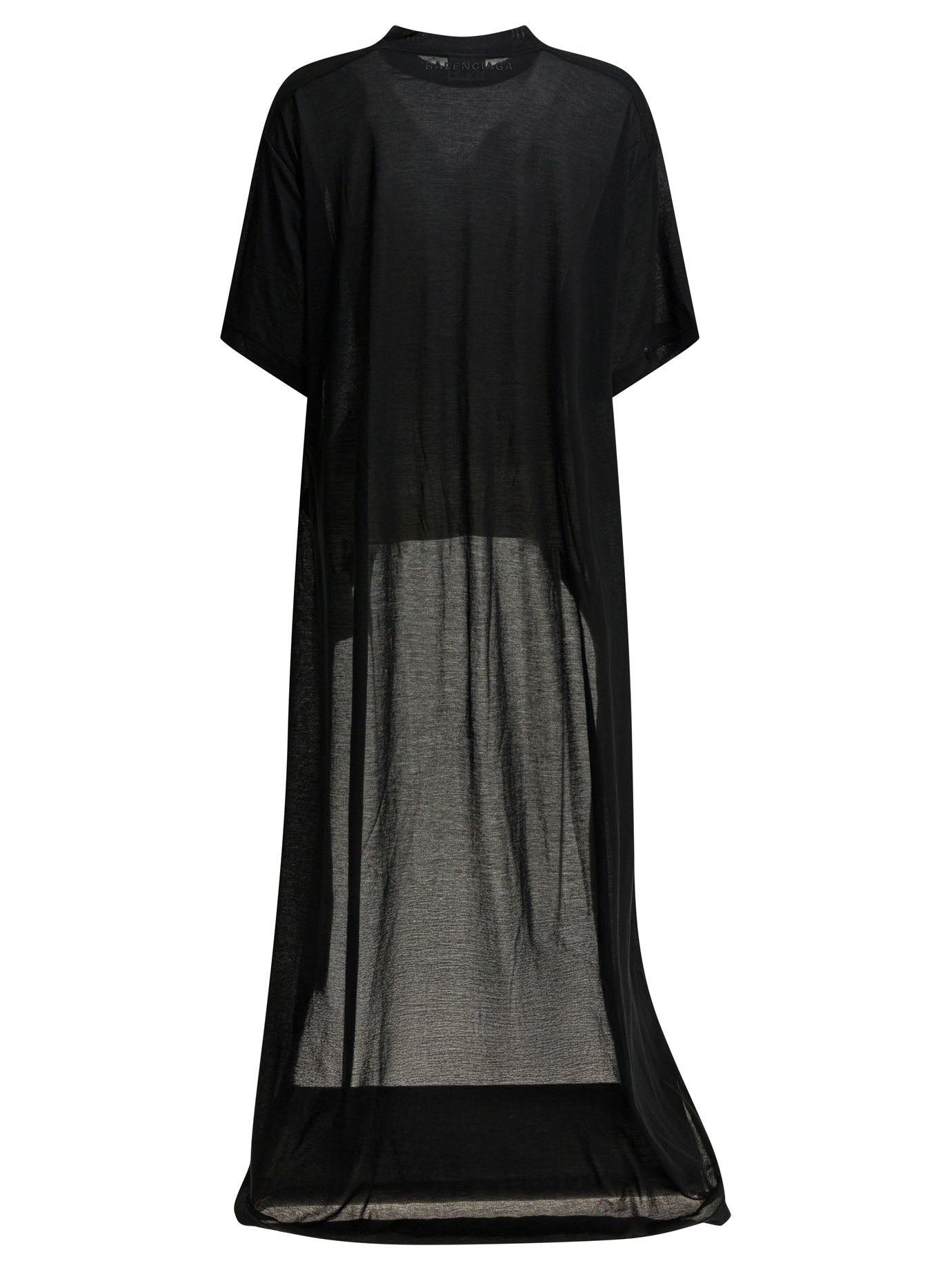 Balenciaga Crew-Neck T-Shirt With Train