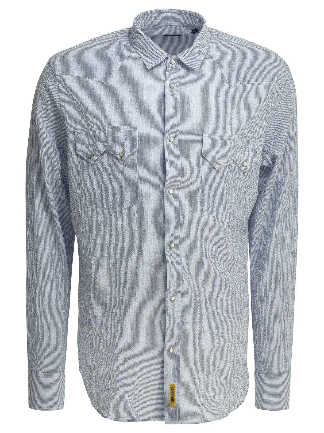 BD BAGGIES Rodeo Seersucker Casual Shirt
