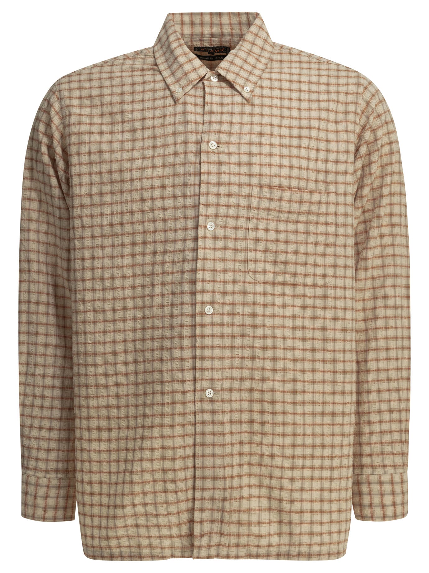 Beams Plus Open Bd Sucker Casual Shirt