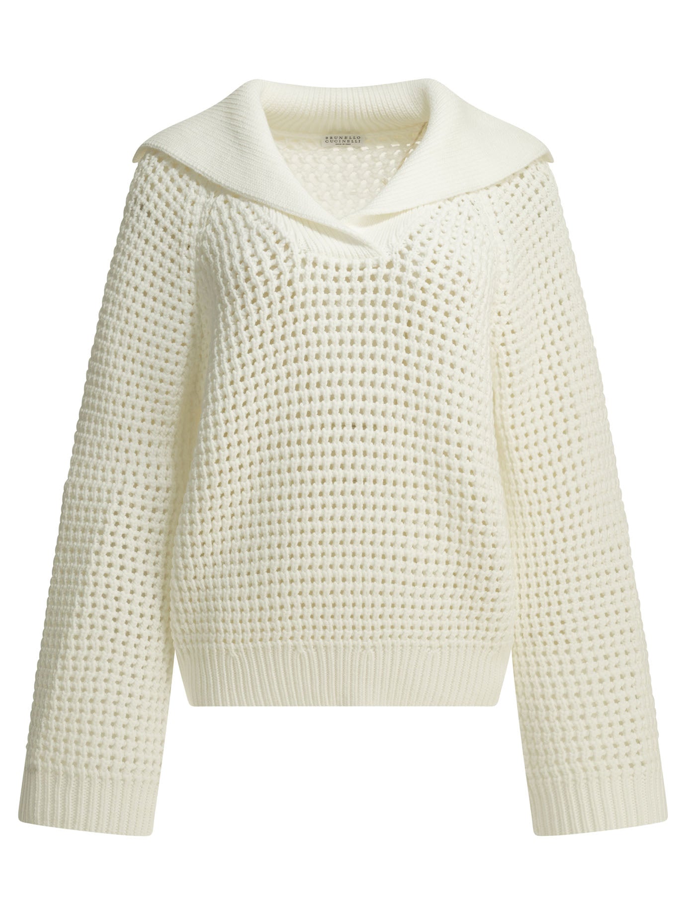 Brunello Cucinelli Cotton V-Neck Sweater