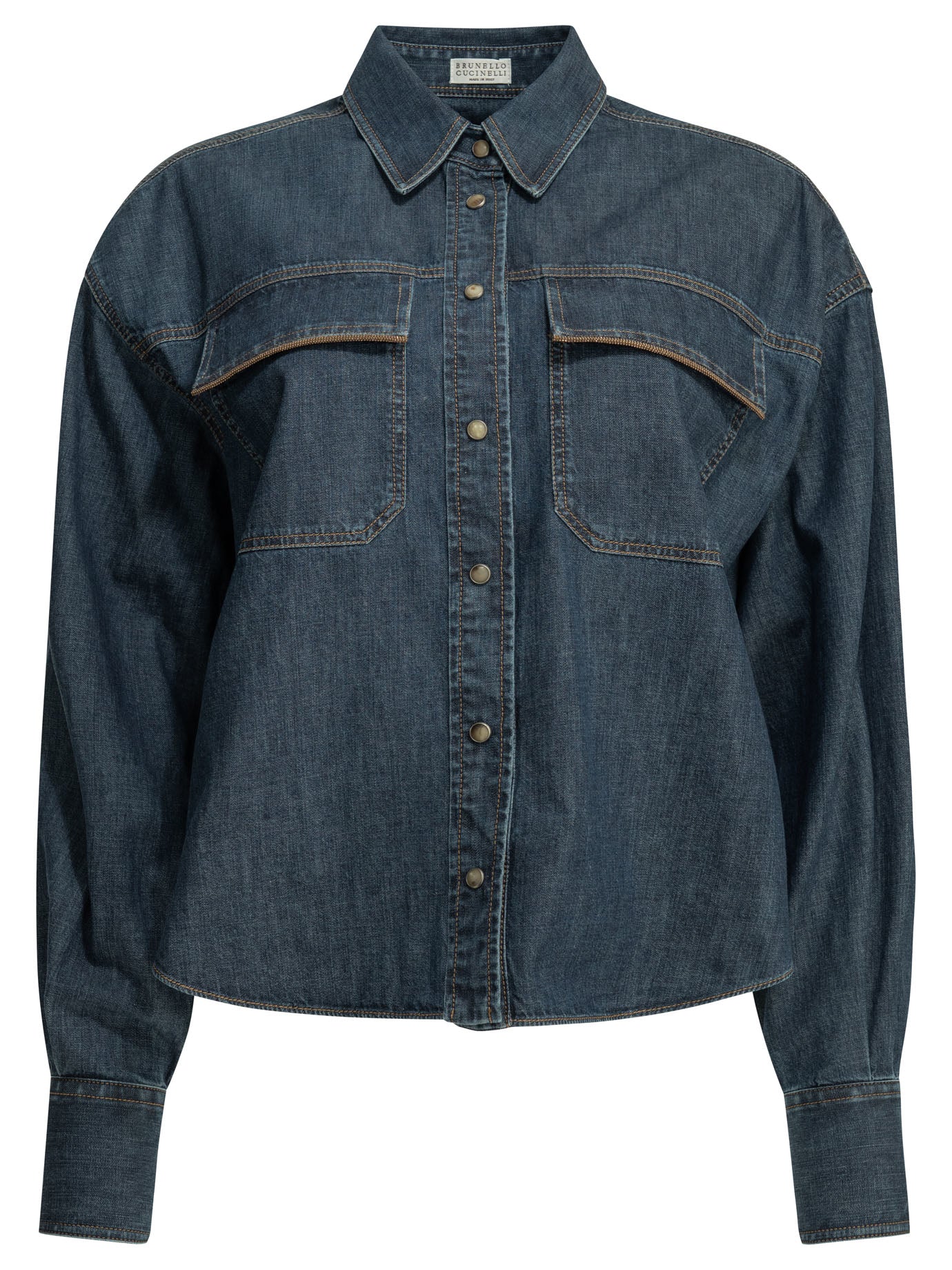 Brunello Cucinelli Casual Denim Shirt