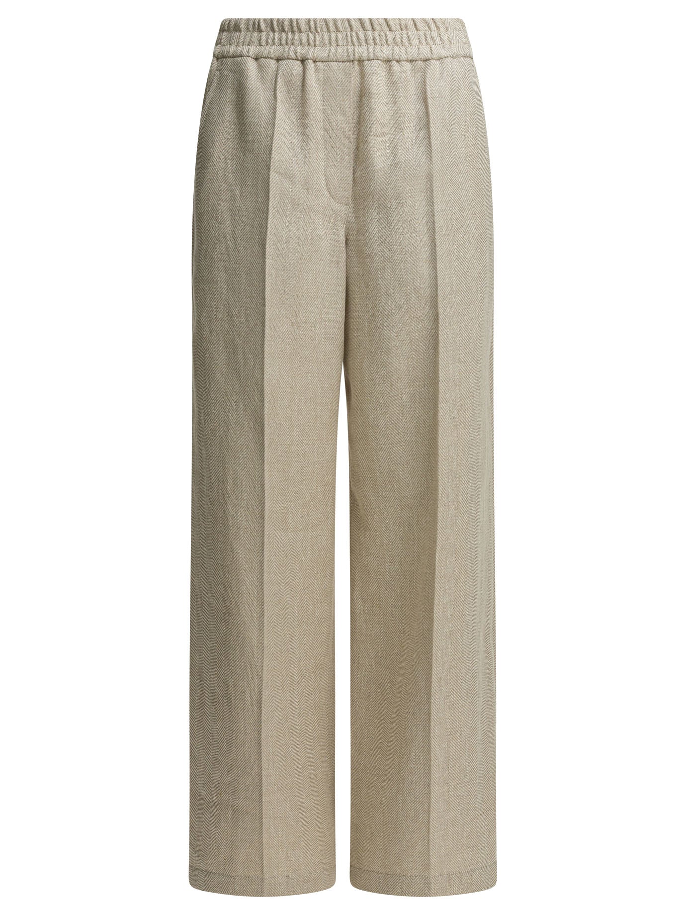 Brunello Cucinelli Loose Track Tailored Pants