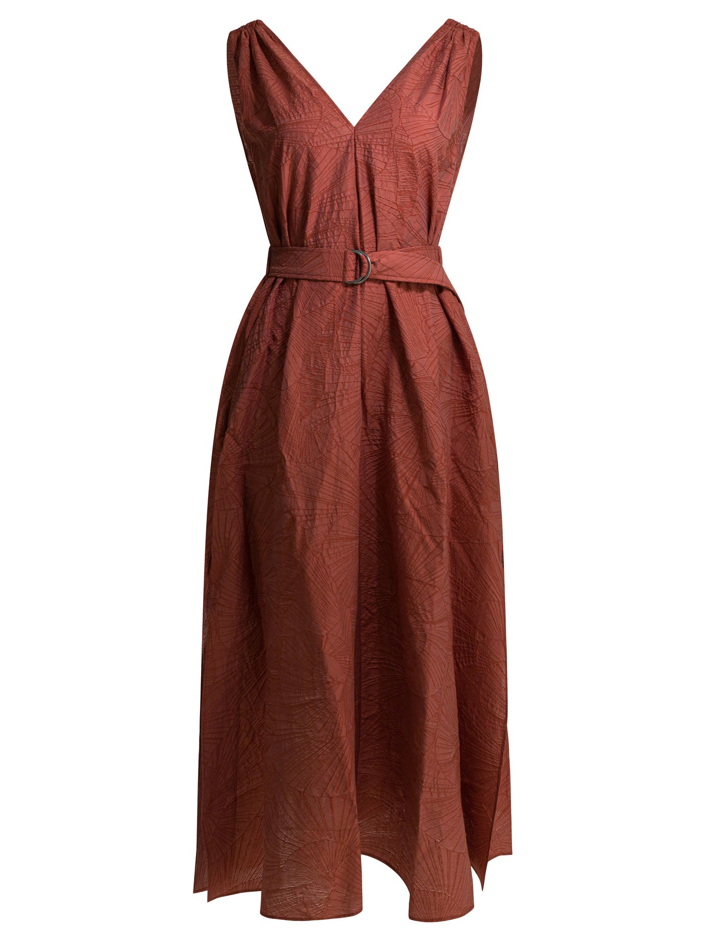 Brunello Cucinelli Long Trapeze Dress