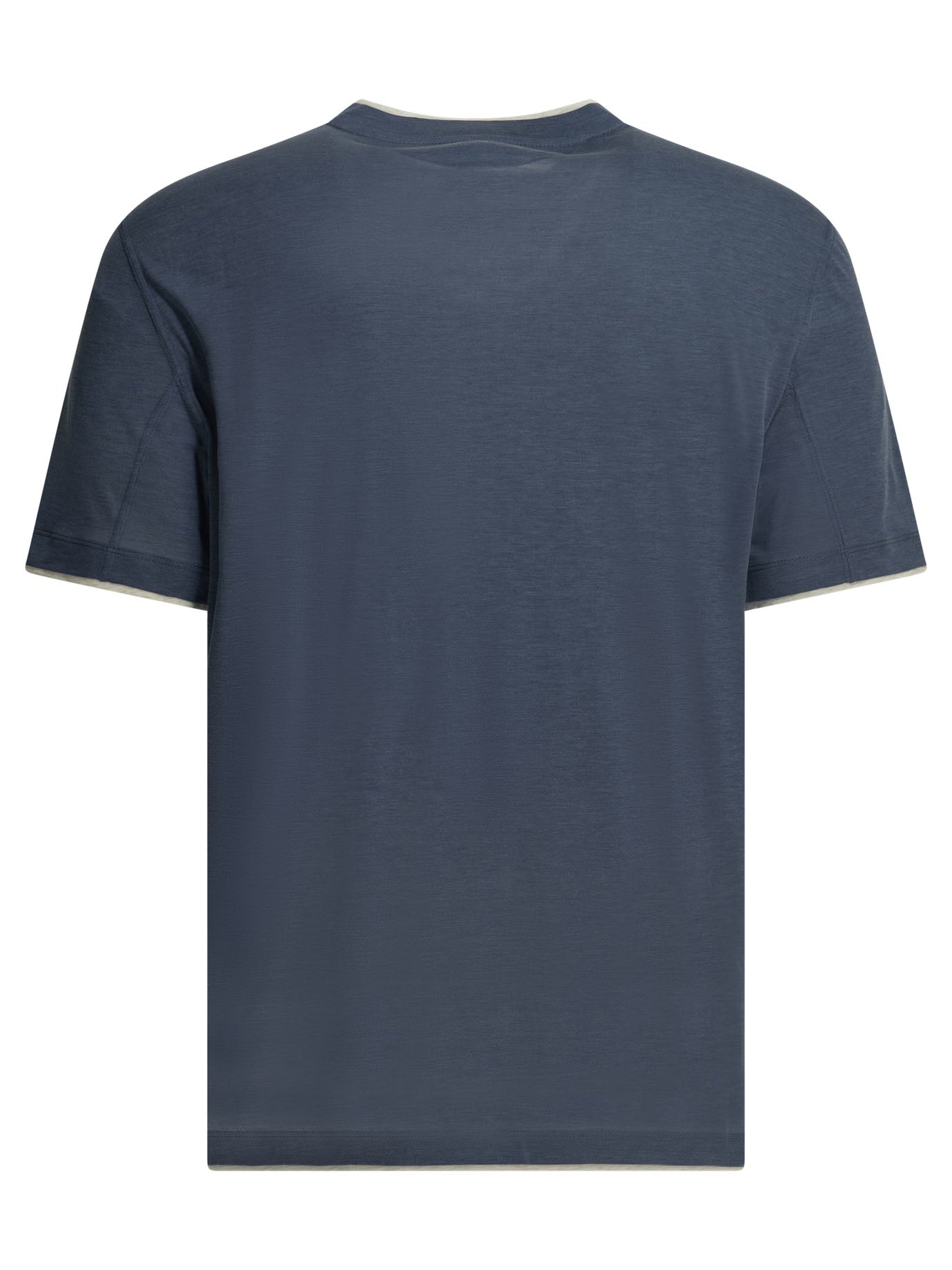 Brunello Cucinelli Faux Layering Crewneck T-Shirt