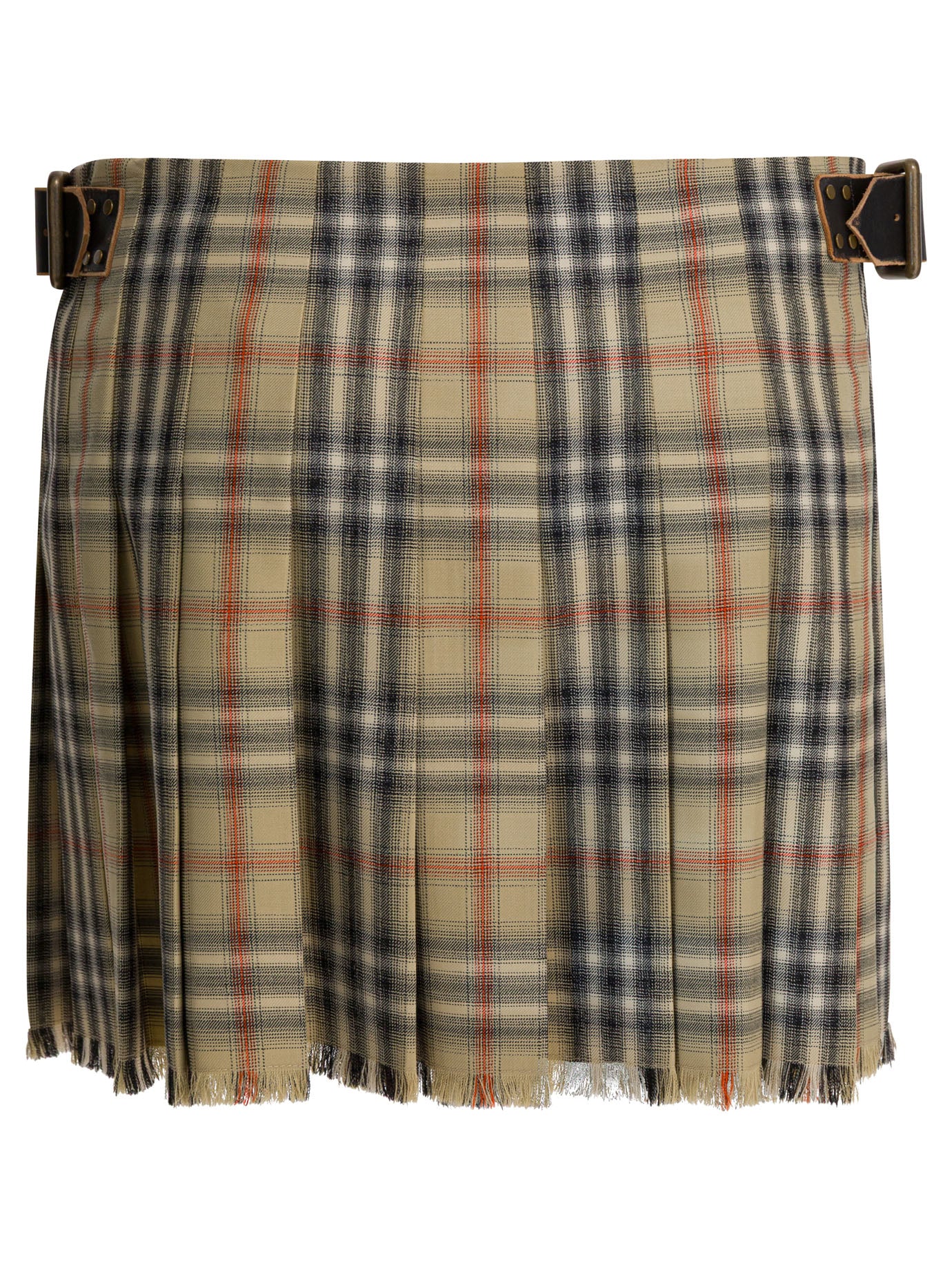 Burberry Wool Check Mini Kilt