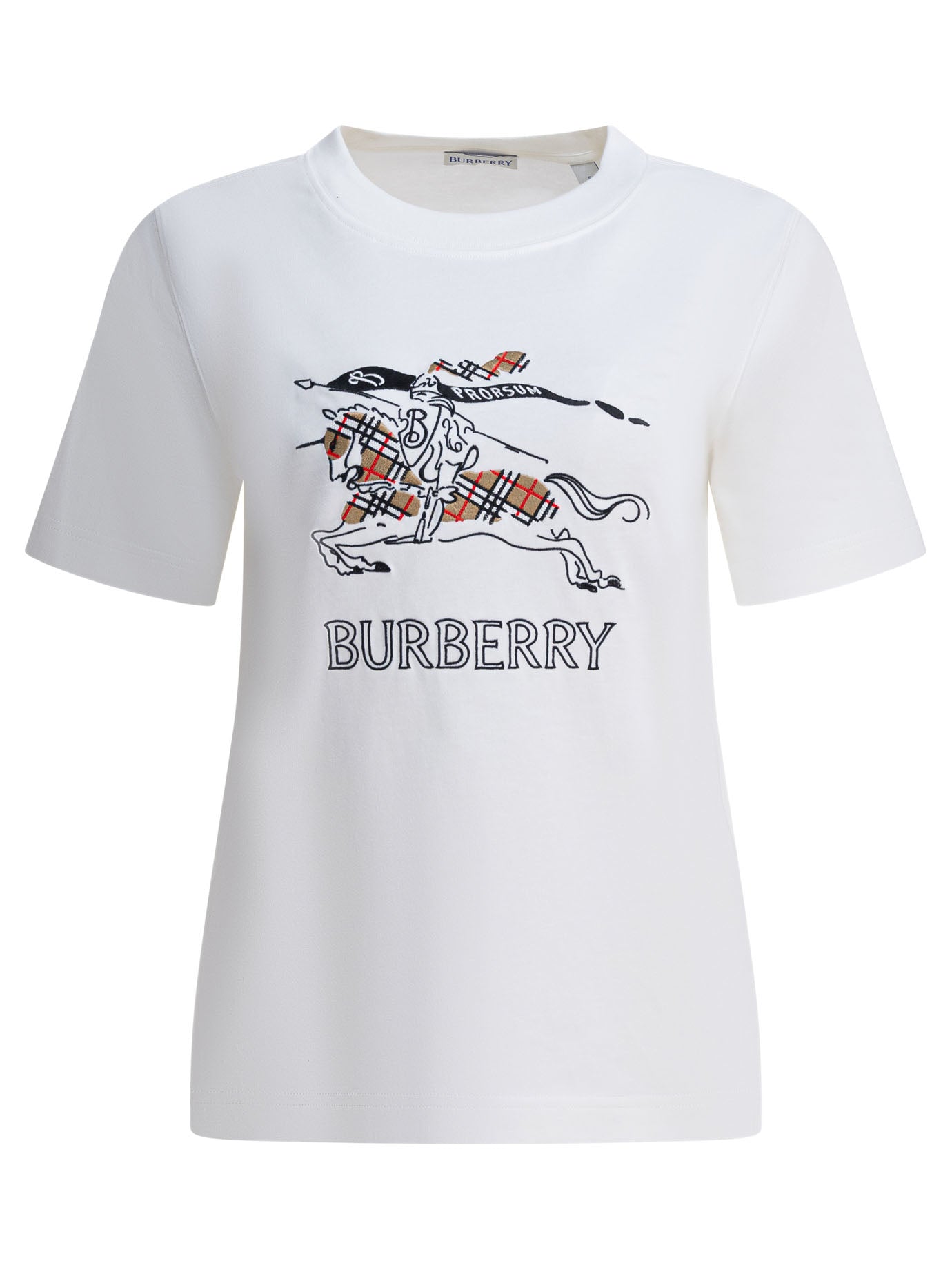 Burberry Cotton T-Shirt With Ekd