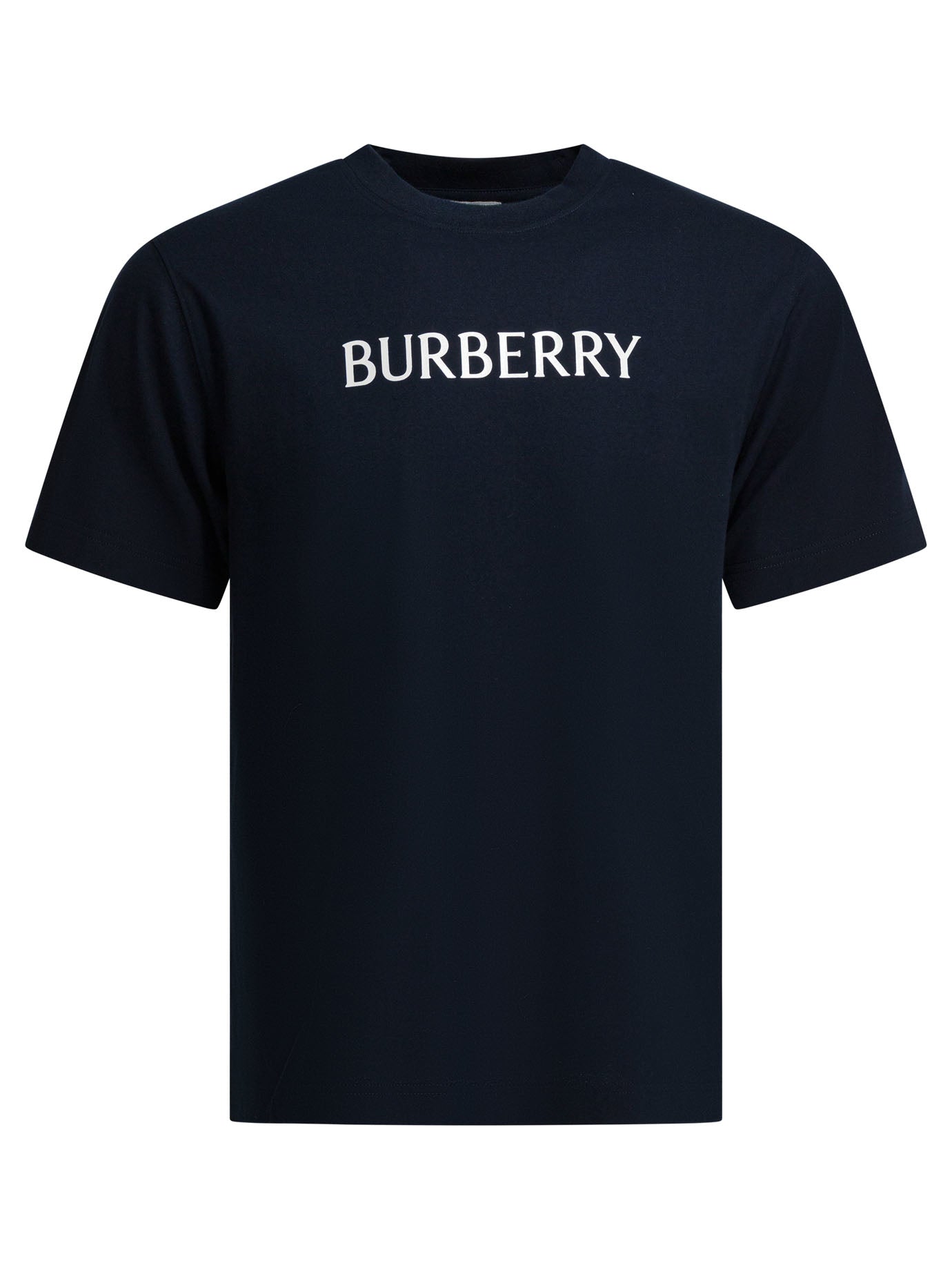 Burberry Cotton T-Shirt With Logo